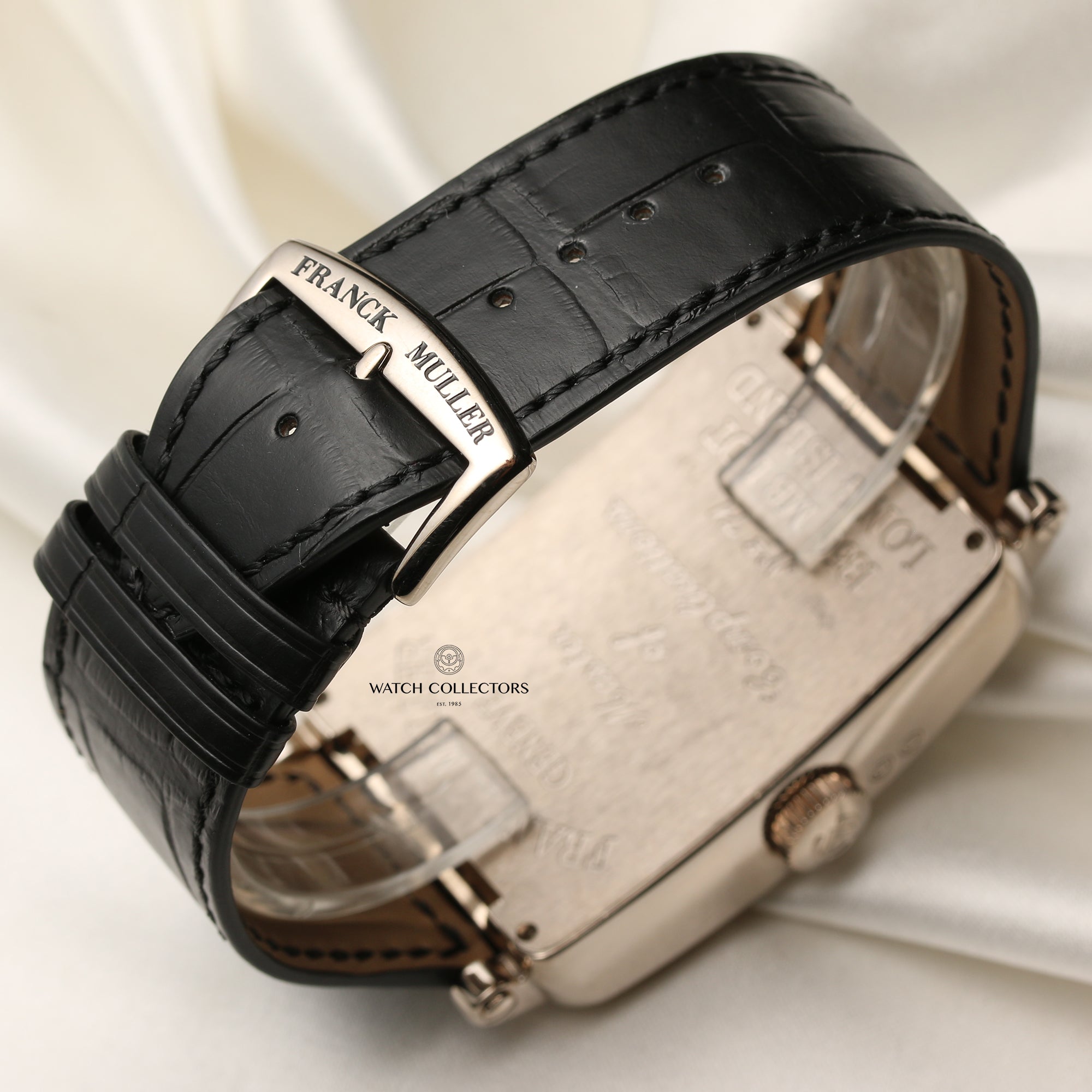 Franck Muller 18K White Gold Long Island Second Hand Watch Collectors 8