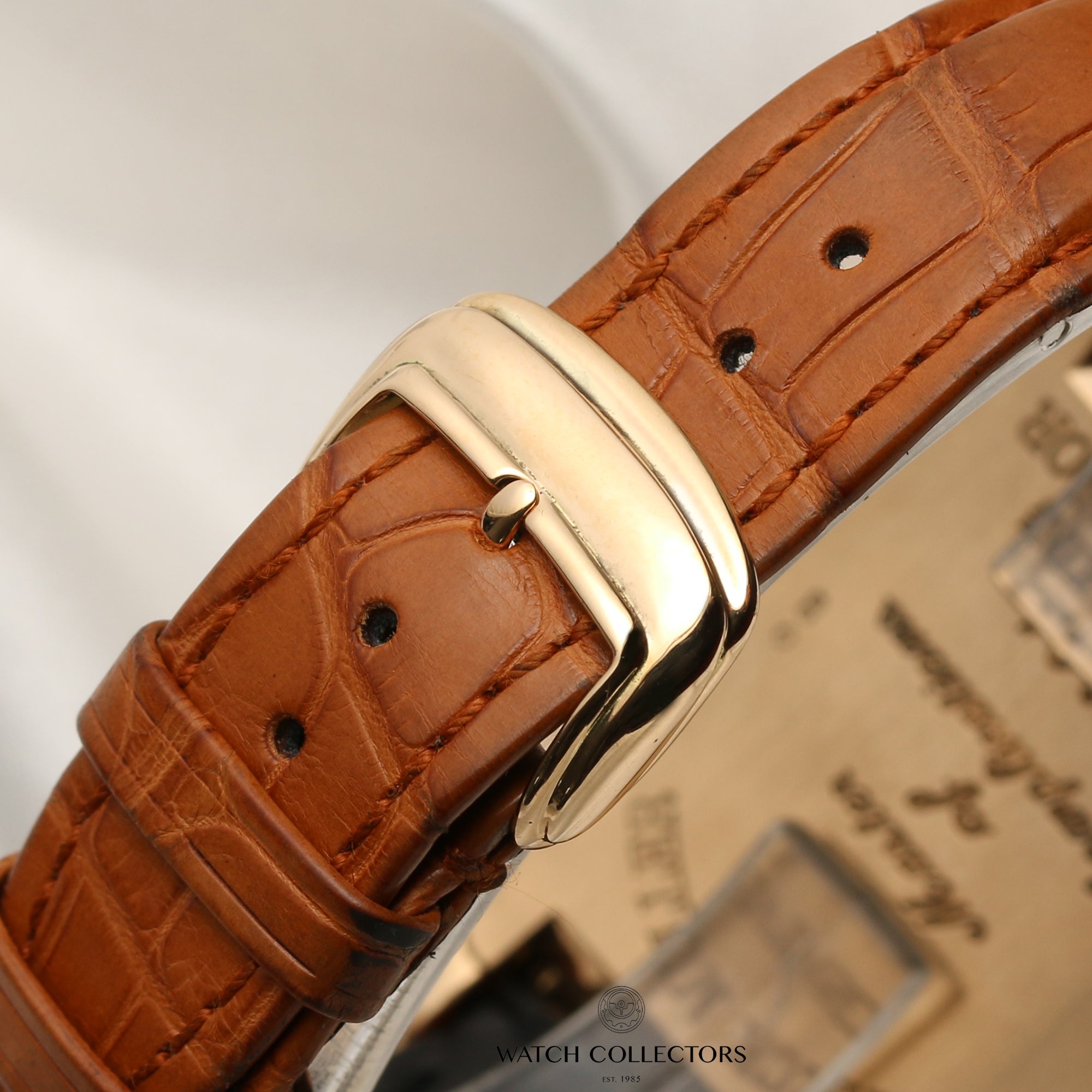 Franck Muller Chronograph 18K Yellow Gold Second Hand Watch Collectors 9