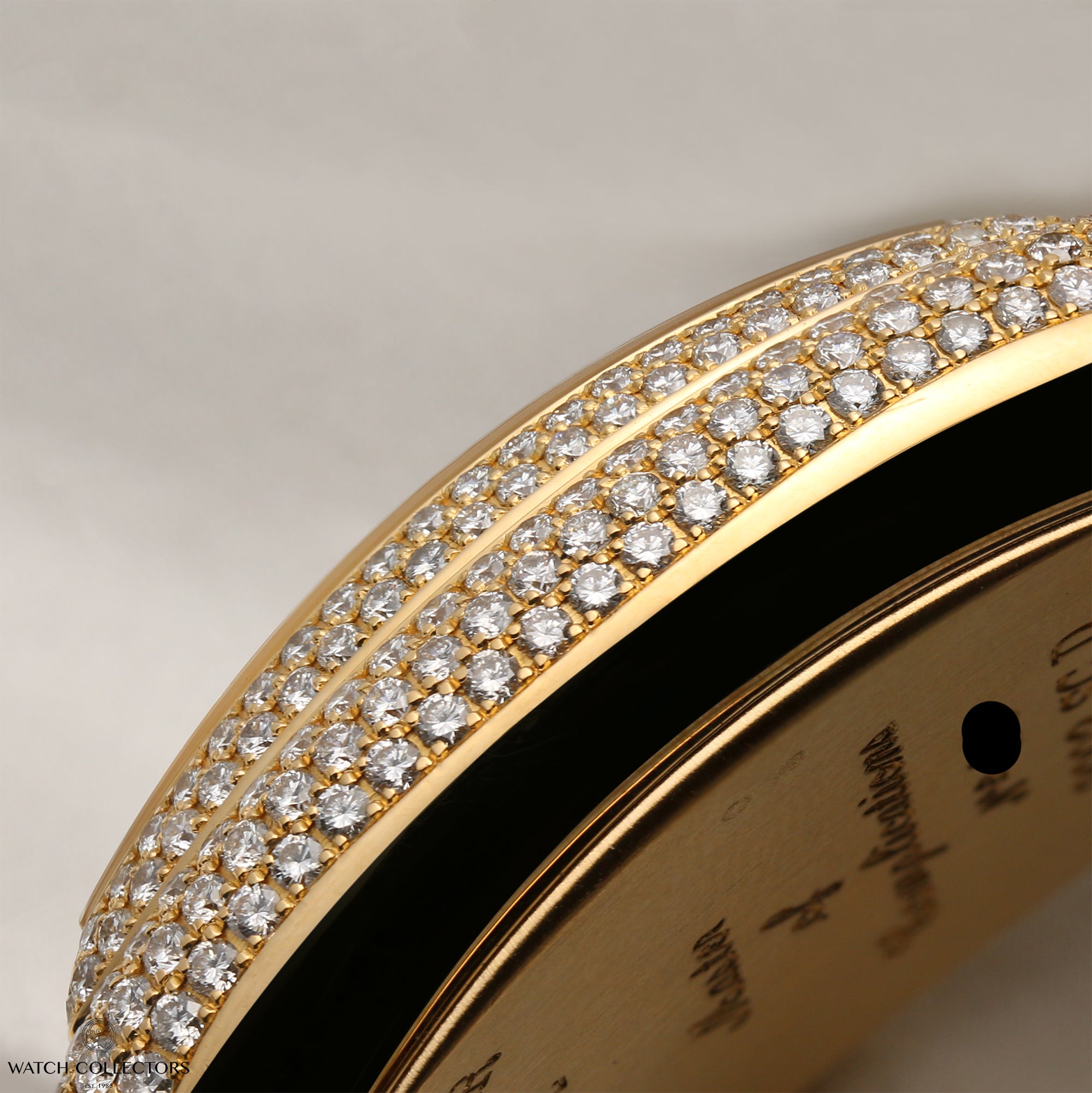 Franck Muller Conquistador 8002 SC D 18K Yellow Gold Diamond Second Hand Watch Collectors 6