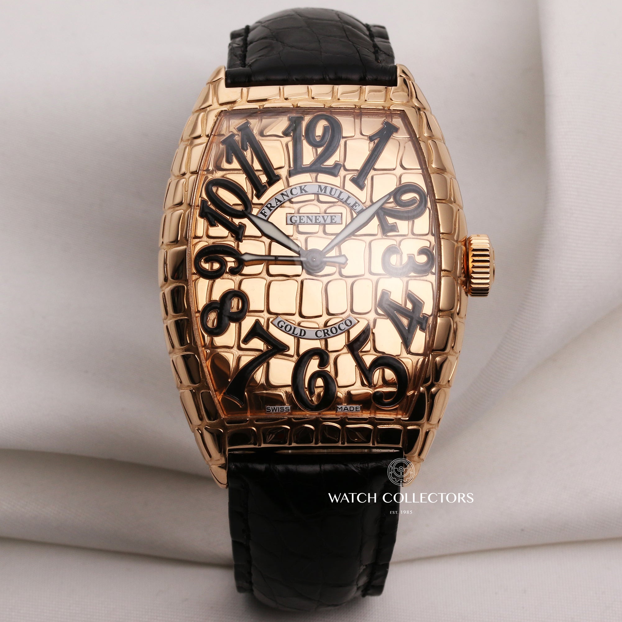 Franck Muller 8880 SC GOLD CROC 18K Rose Gold