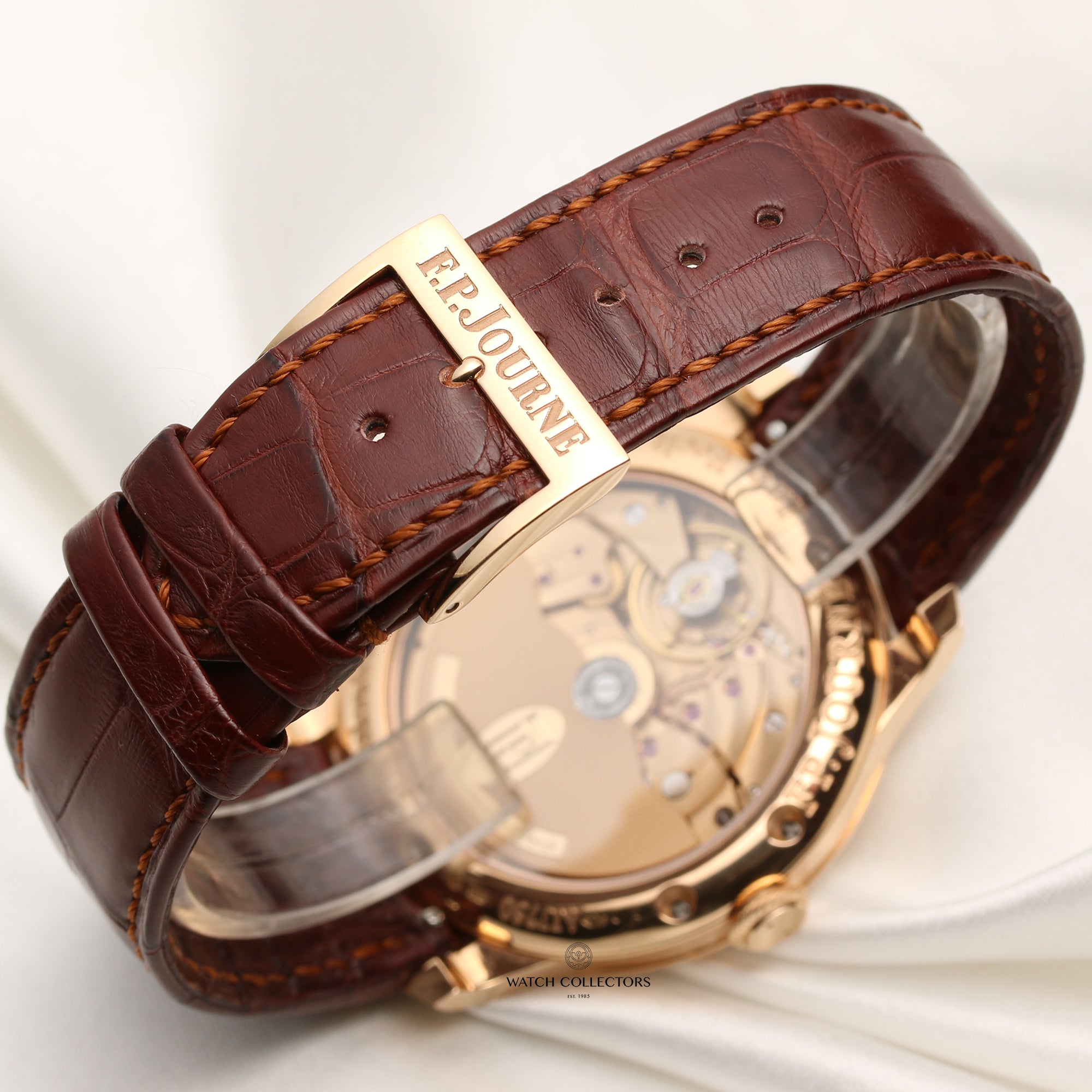 Full Set F.P.Journe Octa Calendier 18K Rose Gold Second Hand Watch Collectors 7