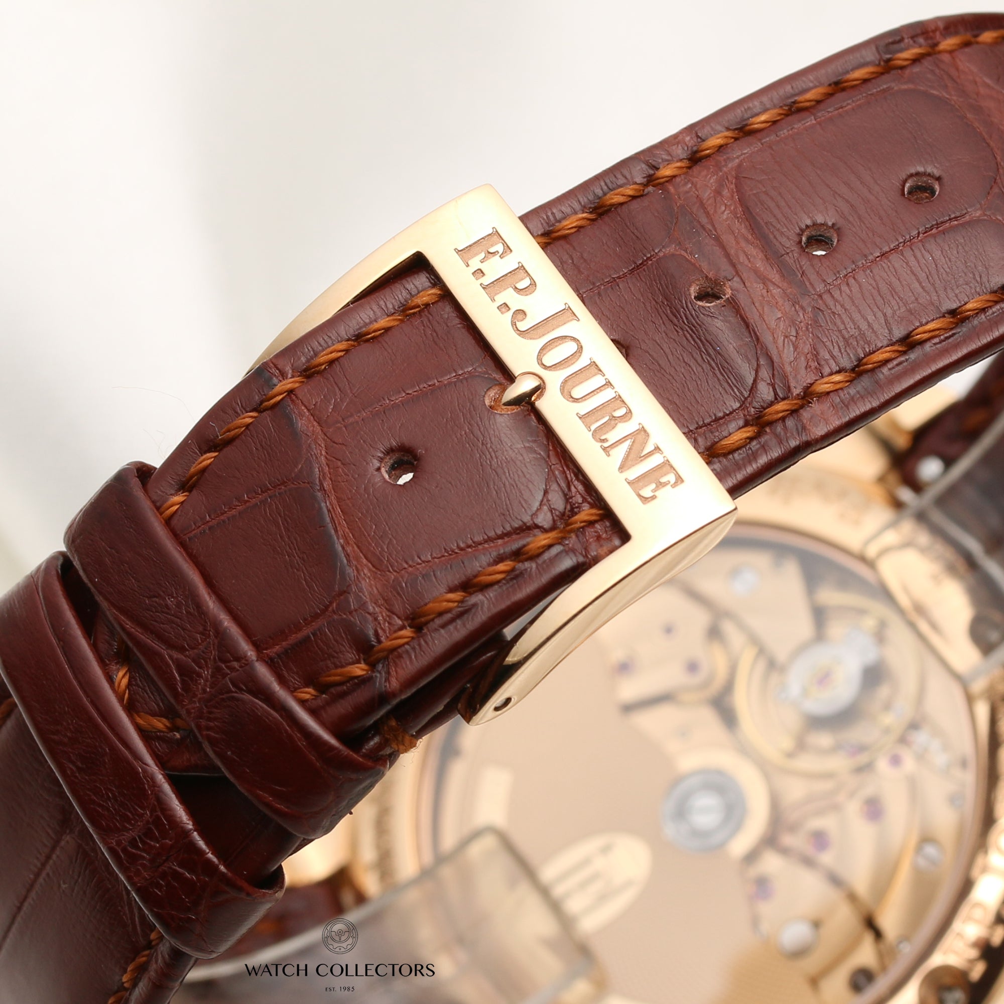 Full Set F.P.Journe Octa Calendier 18K Rose Gold Second Hand Watch Collectors 9