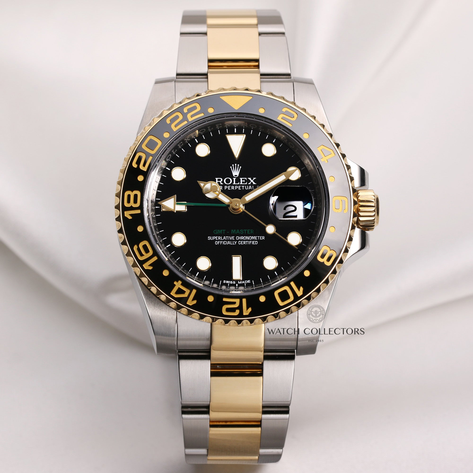 Full-Set-GMT-Master-II-116713LN-Steel-Gold-Ceramic-Second-Hand-Watch-Collectors-1