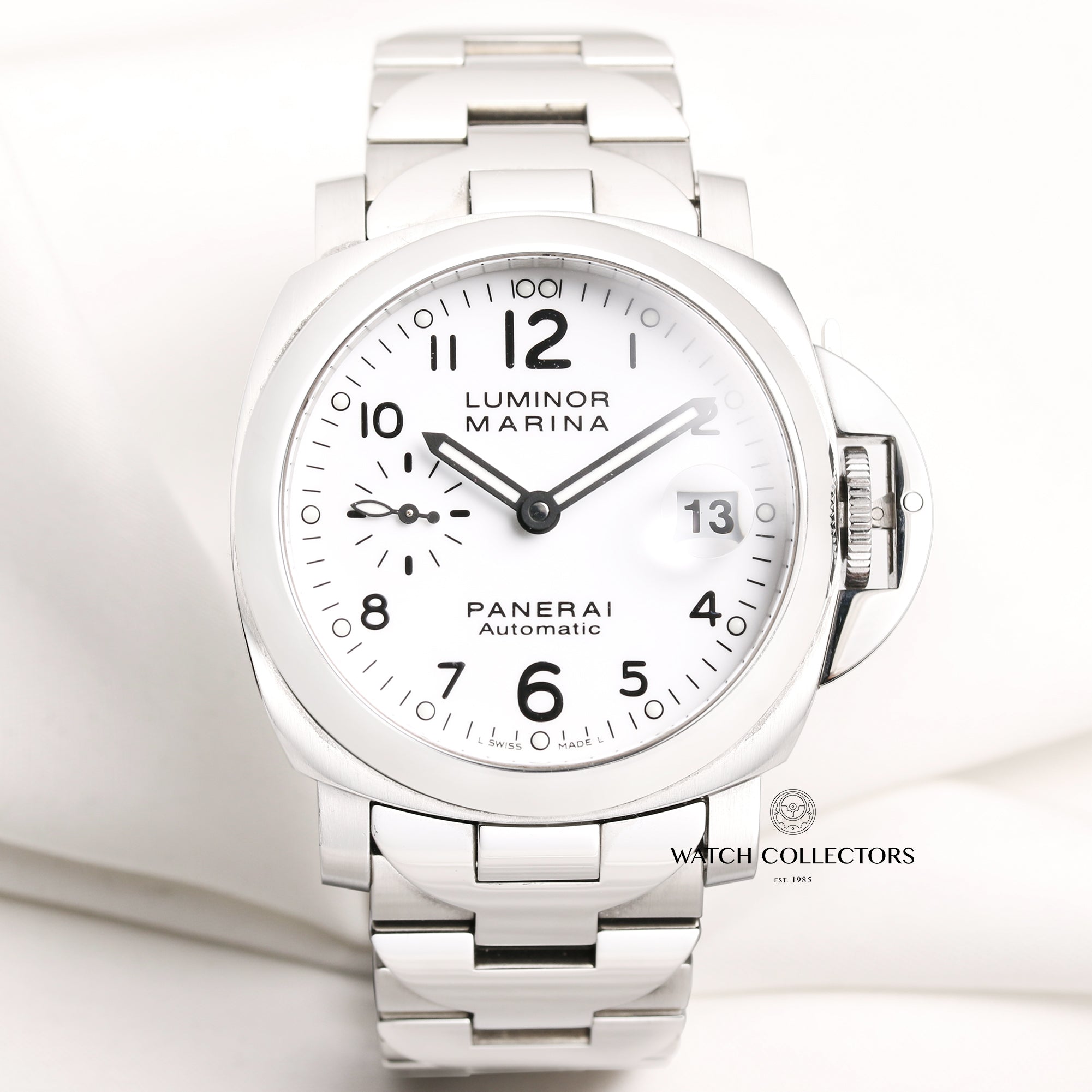 Full-Set-Panerai-Luminor-Marina-PAM00051-Stainless-Steel-Second-Hand-Watch-Collectors-1