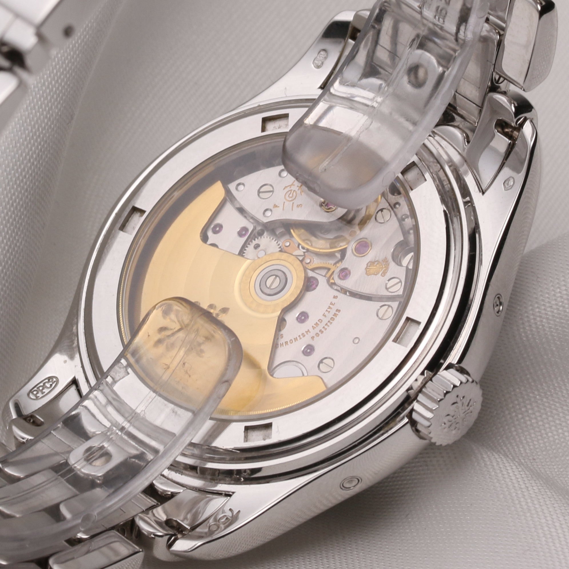 Full Set Patek Philippe 5036-1G-013 Annual Calendar Complications Moonphase 18k White Gold Second Hand Watch Collectors 6