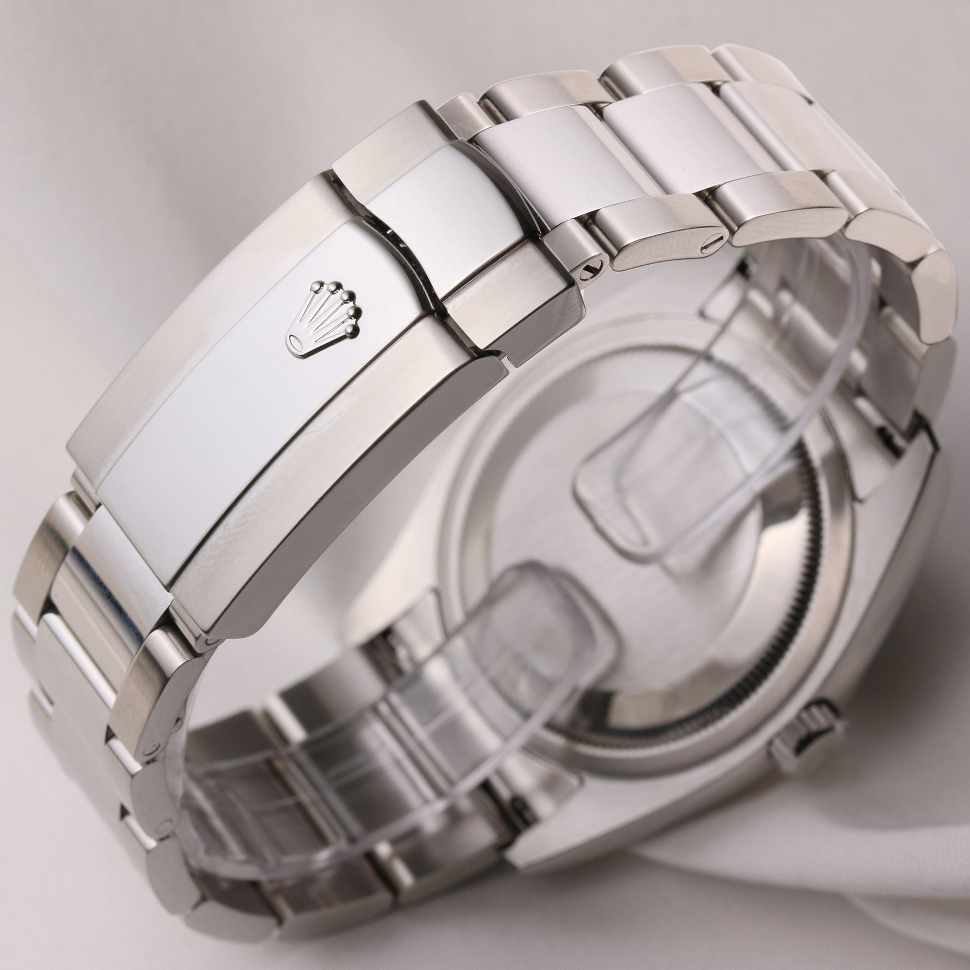 Full Set Rolex DateJust 116234 Sta0inless Steel & 18K White Gold Bezel Second Hand Watch Collectors 5