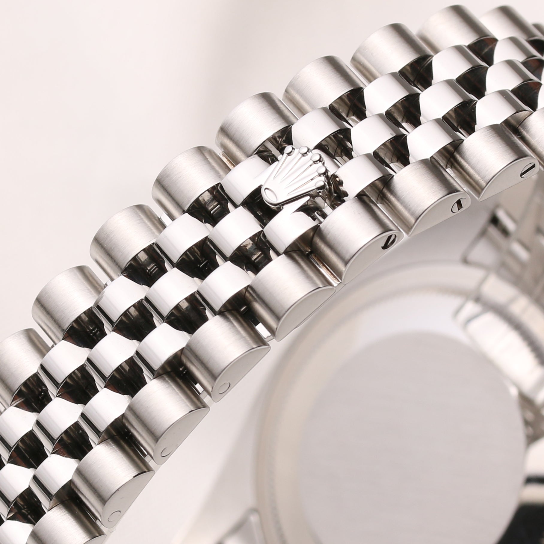 Full Set Rolex DateJust 116234 Stainless Steel 18K White Gold Bezel Second Hand Watch Collectors 7