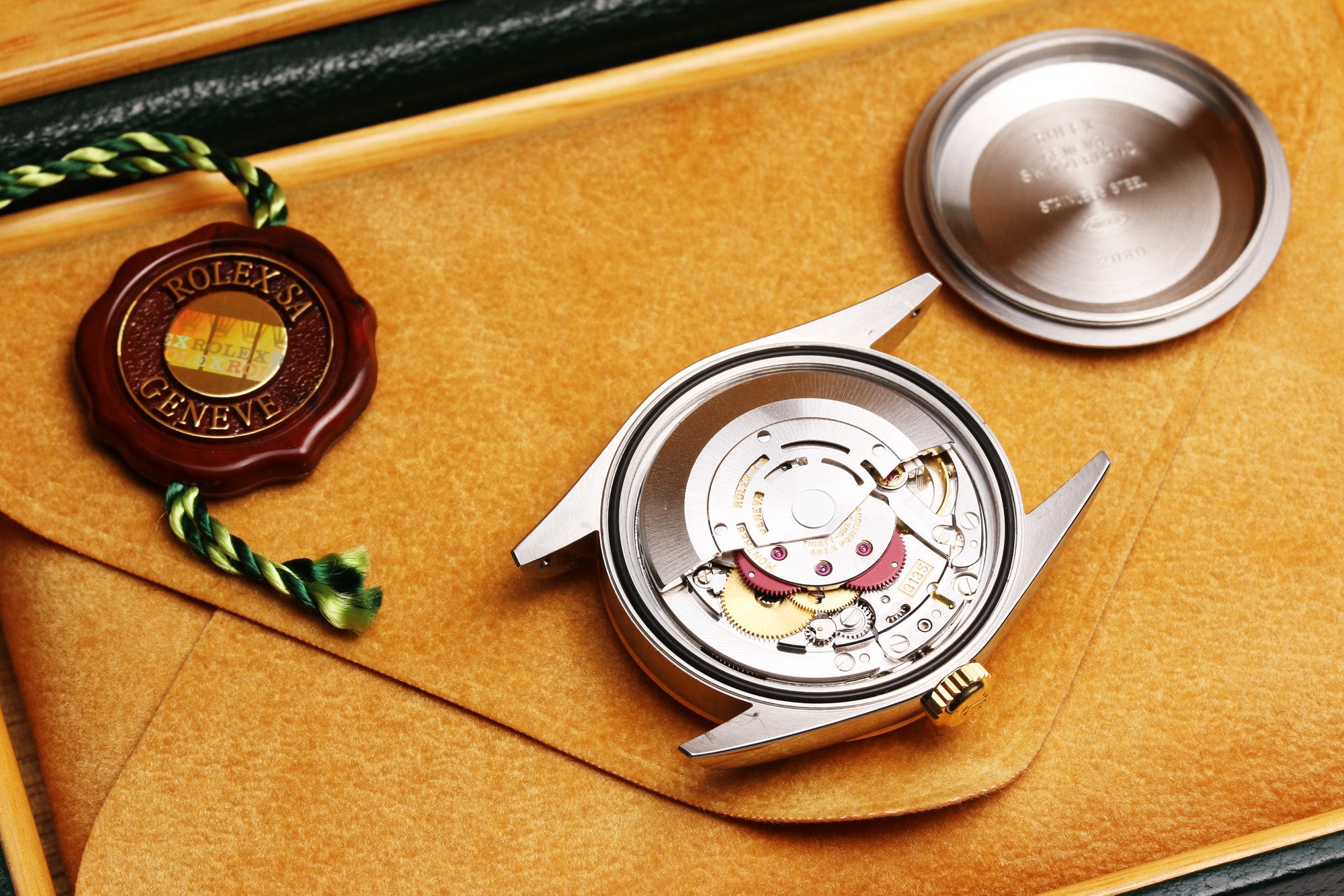 Full Set Rolex DateJust 16233 Steel & Gold Champagne Dial Jubilee Bracelet Second Hand Watch Collectors 8