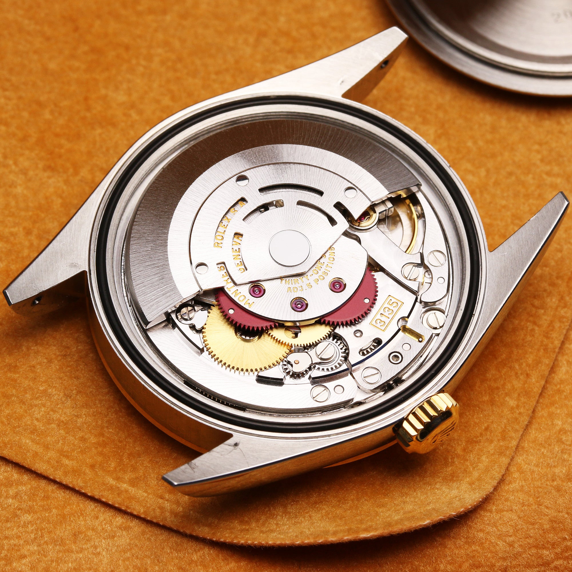 Full Set Rolex DateJust 16233 Steel & Gold Champagne Dial Jubilee Bracelet Second Hand Watch Collectors 9