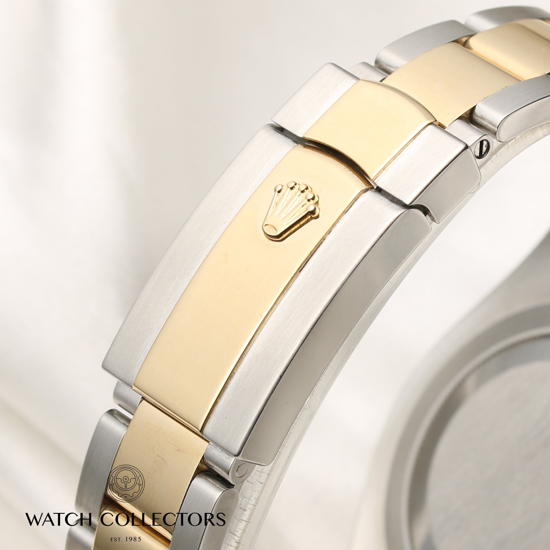 Full Set Rolex DateJust II 116333 Steel & Gold Diamond Dial Second Hand Watch Collectors 10