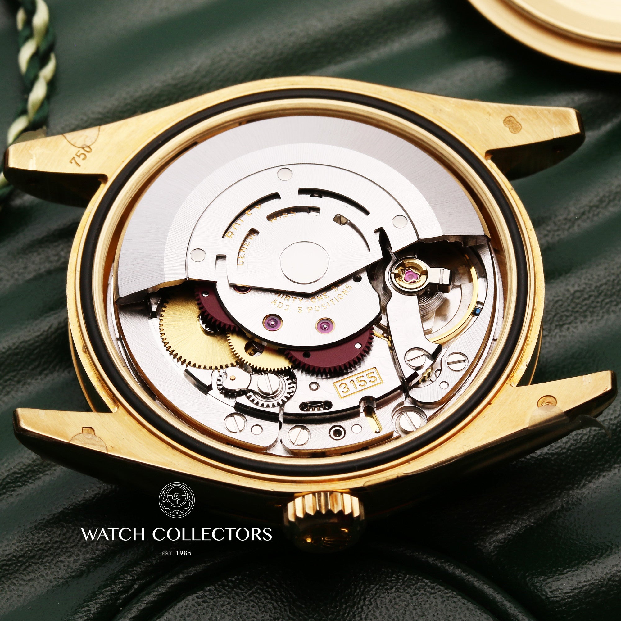 Full-Set-Rolex-Day-Date-118238-Champagne-Diamond-18K-Yellow-Gold-Second-Hand-Watch-Collectors-8-1