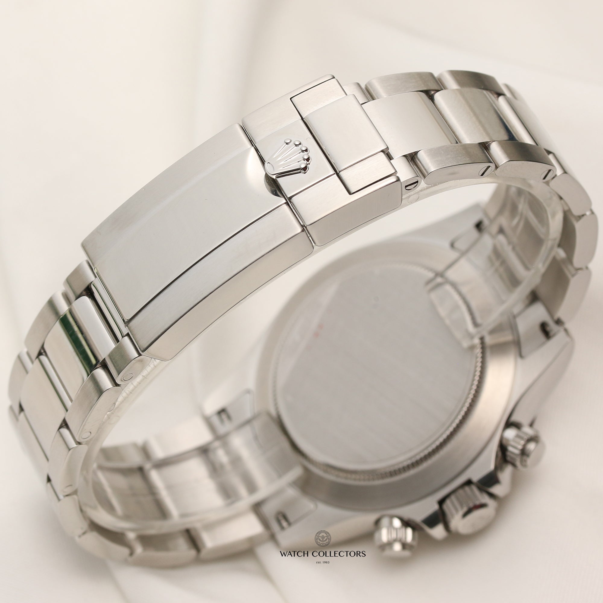 Full Set Rolex Daytona 116520 Stainless Steel Black Dial Second Hand Watch Collectors 7