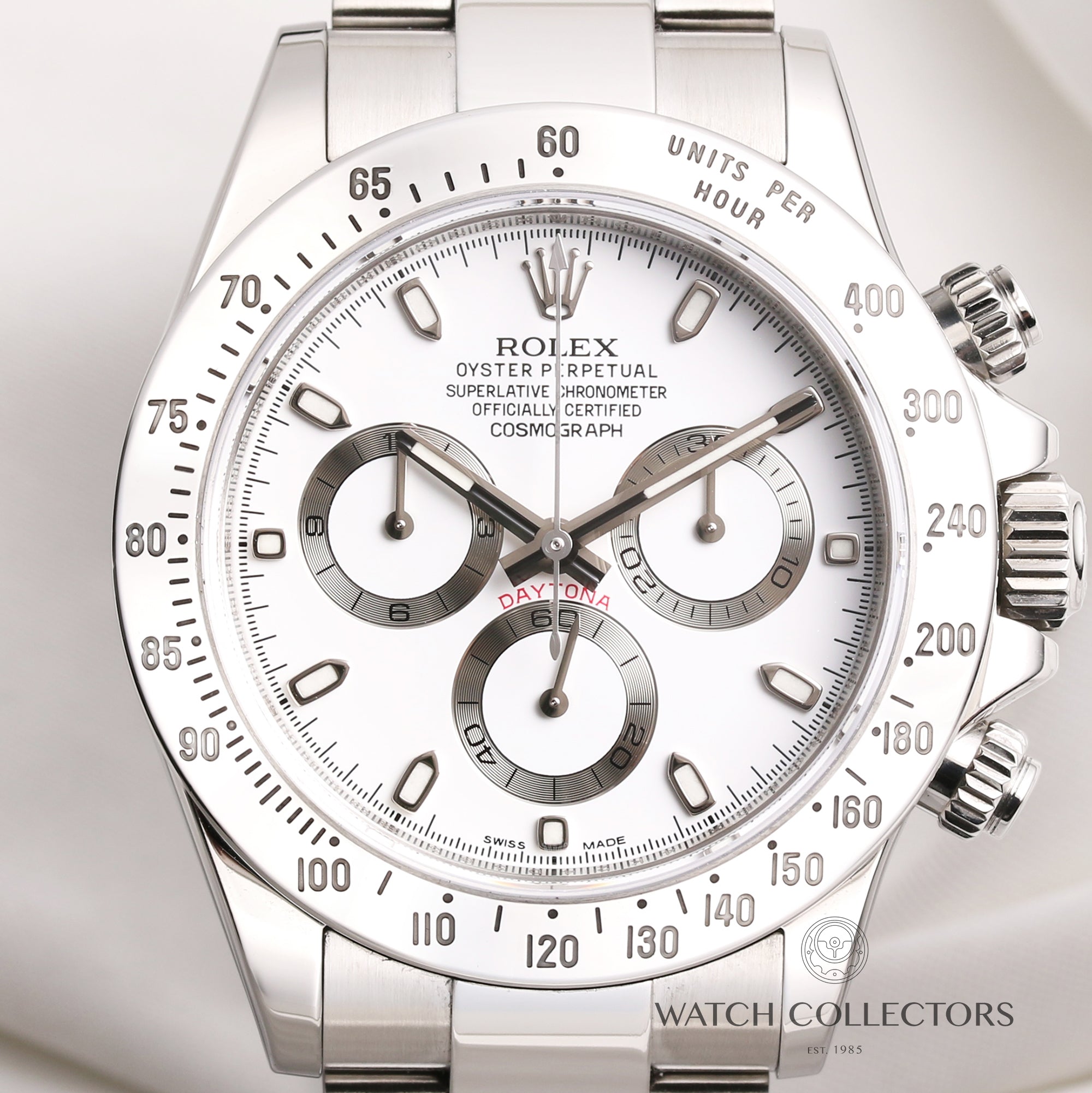 Full-Set-Rolex-Daytona-116520-Stainless-Steel-Second-Hand-Watch-Collectors-2