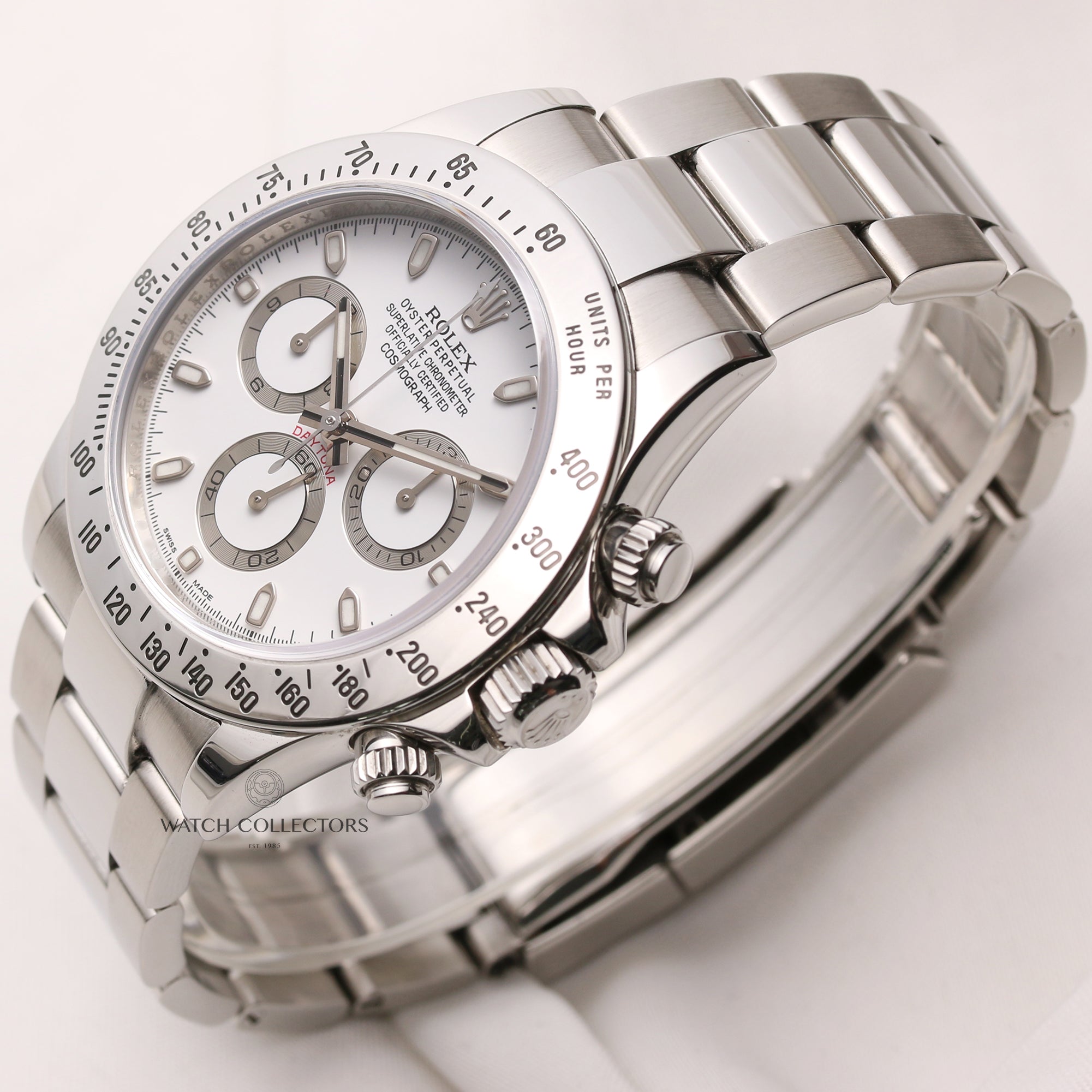Full-Set-Rolex-Daytona-116520-Stainless-Steel-Second-Hand-Watch-Collectors-3