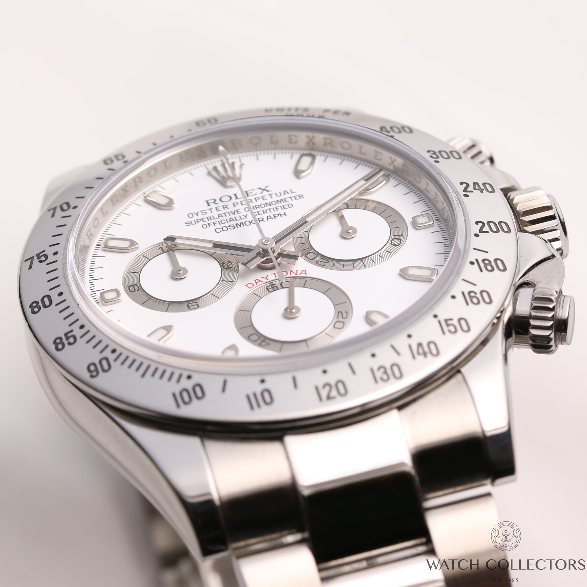 Full-Set-Rolex-Daytona-116520-Stainless-Steel-Second-Hand-Watch-Collectors-5