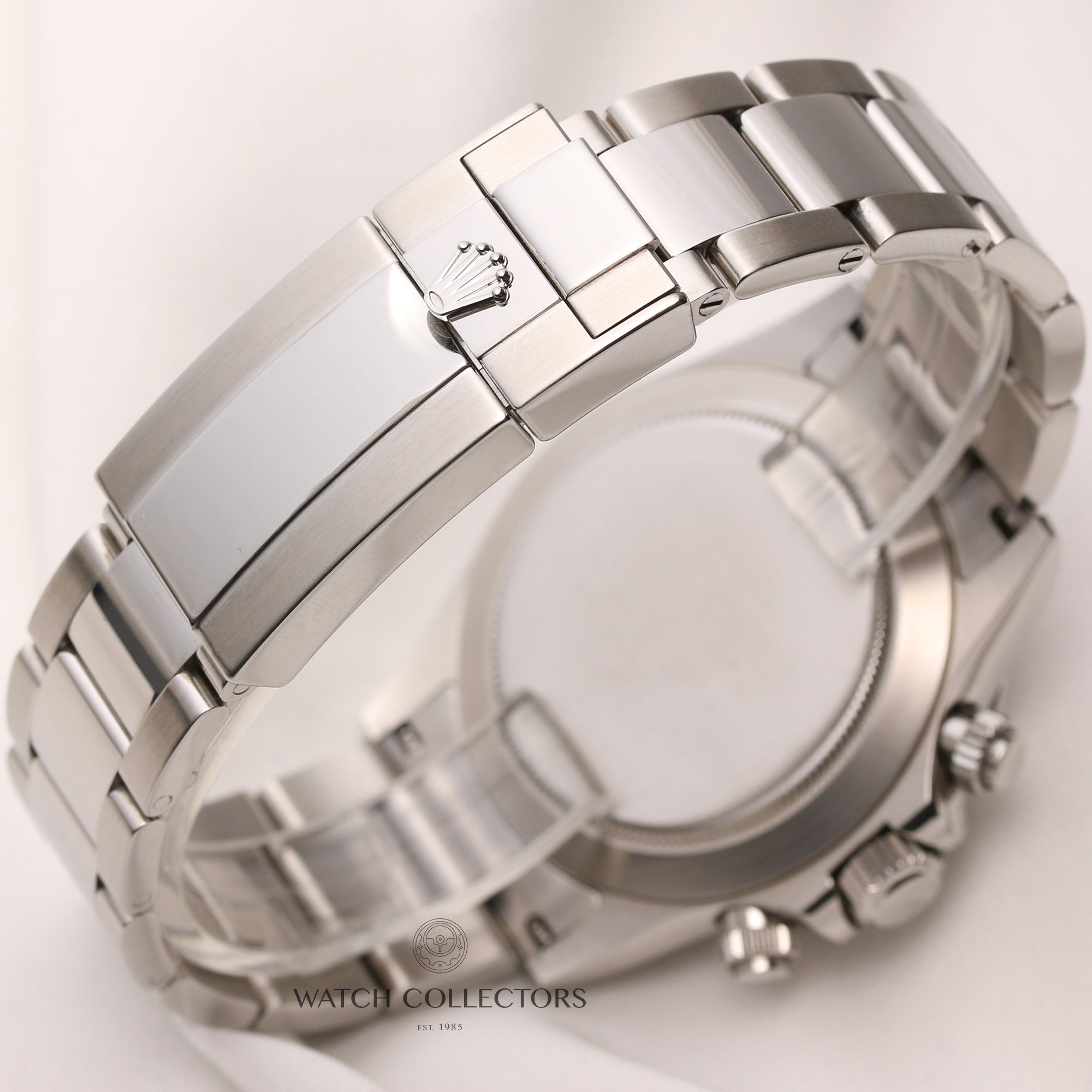 Full-Set-Rolex-Daytona-116520-Stainless-Steel-Second-Hand-Watch-Collectors-7