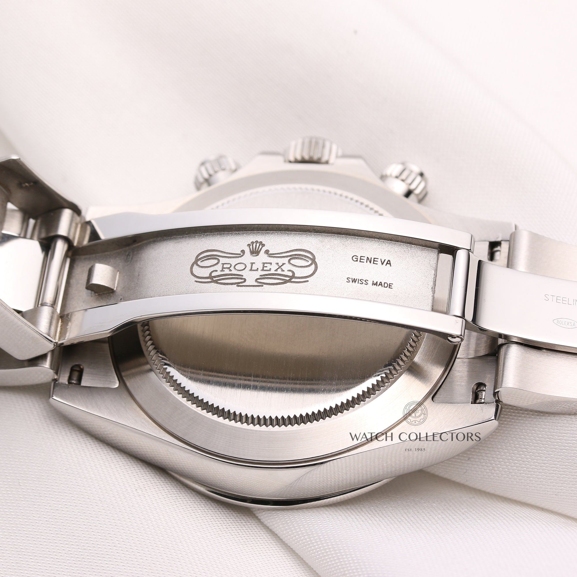 Full-Set-Rolex-Daytona-116520-Stainless-Steel-Second-Hand-Watch-Collectors-8