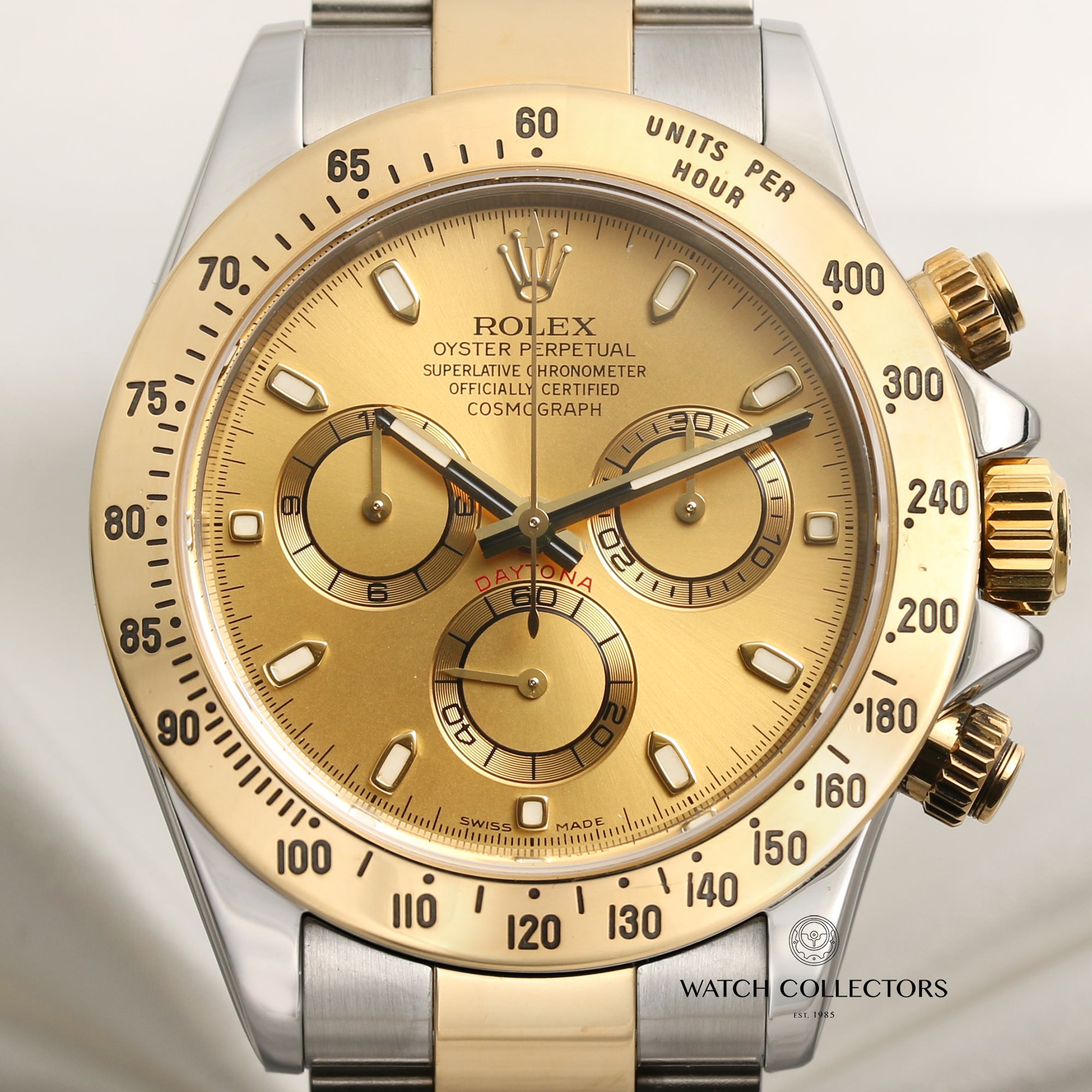 Full Set Rolex Daytona 116523 Steel & Gold Second Hand Watch Collectors 2