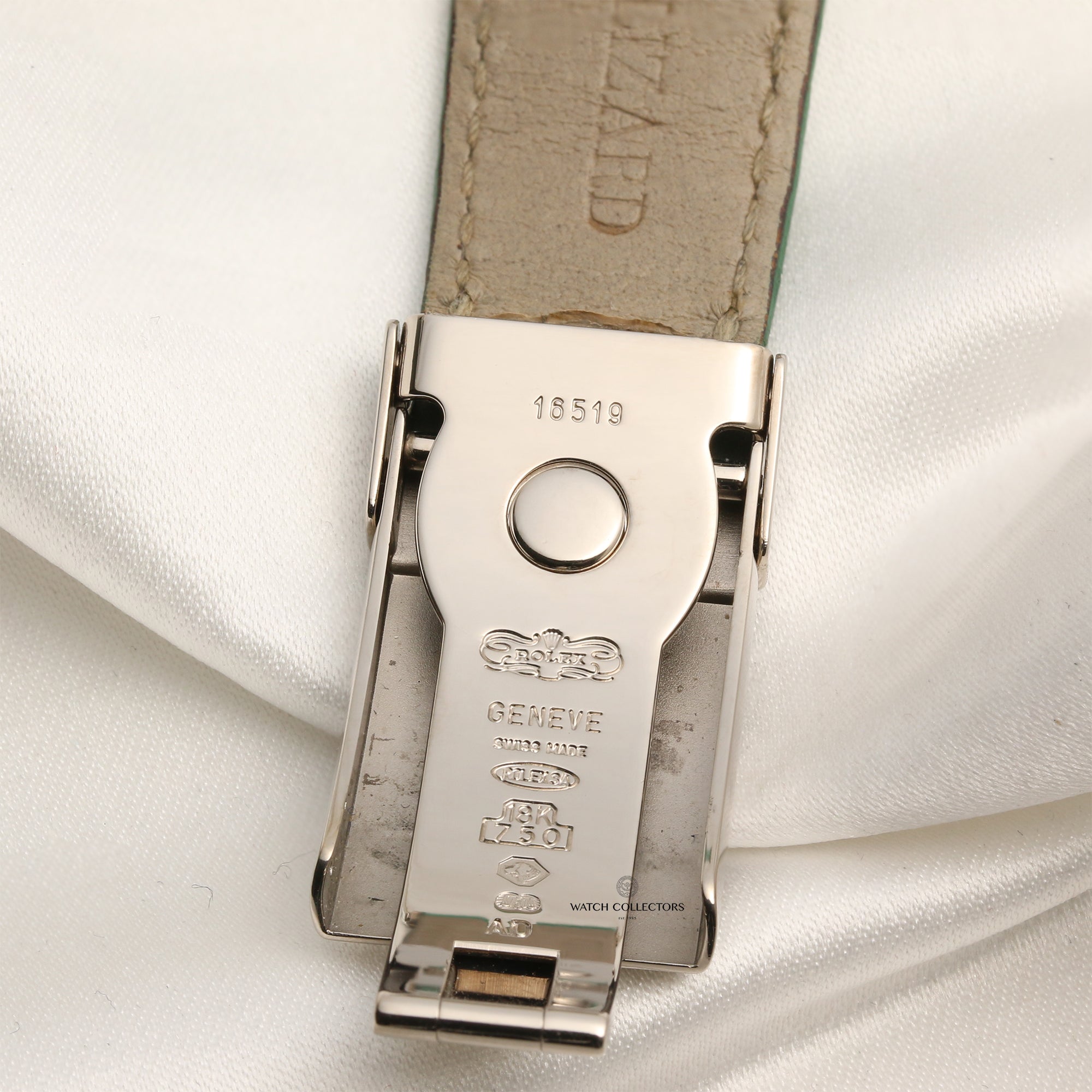 Full Set Rolex Daytona Green Beach 116519 18K White Gold Second Hand Watch Collectors 8