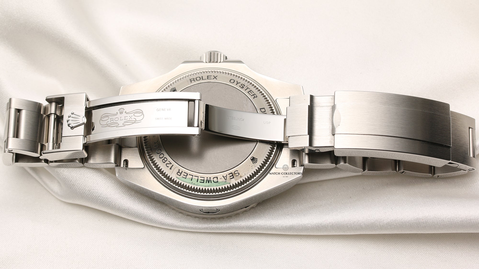 Full Set Rolex Deep Sea Sea-Dweller 116660 Deep Blue James Cameron Stainless Steel Second Hand Watch Collectors 9