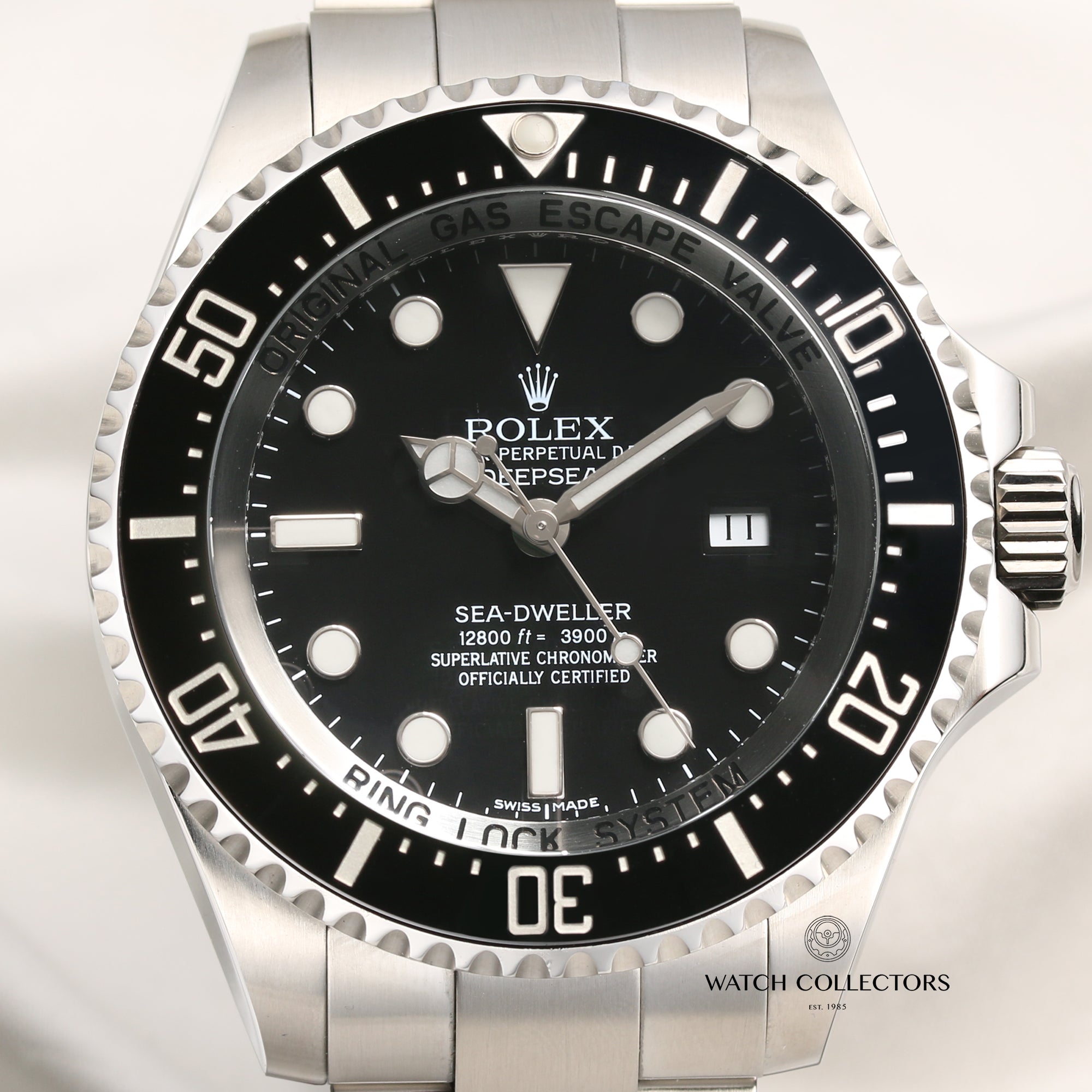 Full Set Rolex Deep Sea Sea Dweller 116660 Stainless Steel Second Hand Watch Collectors 2