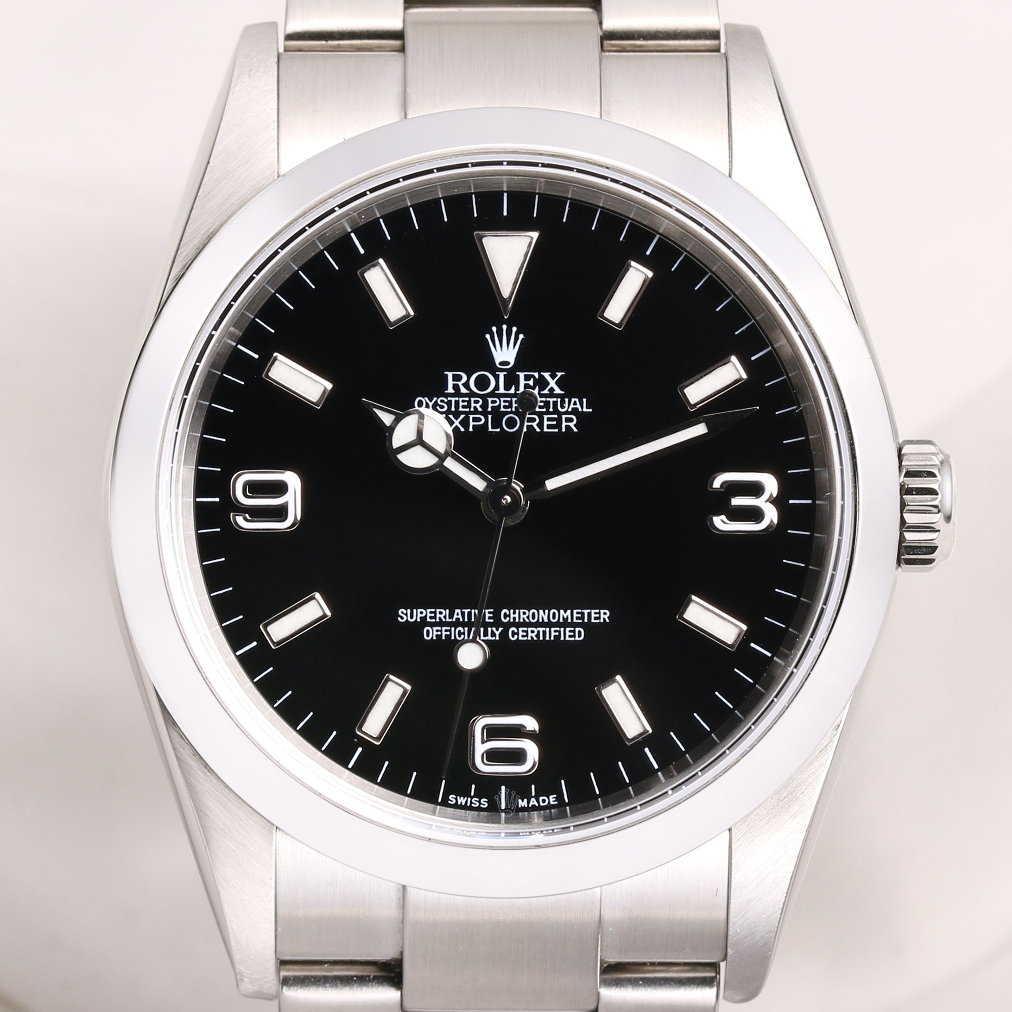 Full Set Rolex Explorer 114270 Stainless Steel Second Hand Watch Collectors 2
