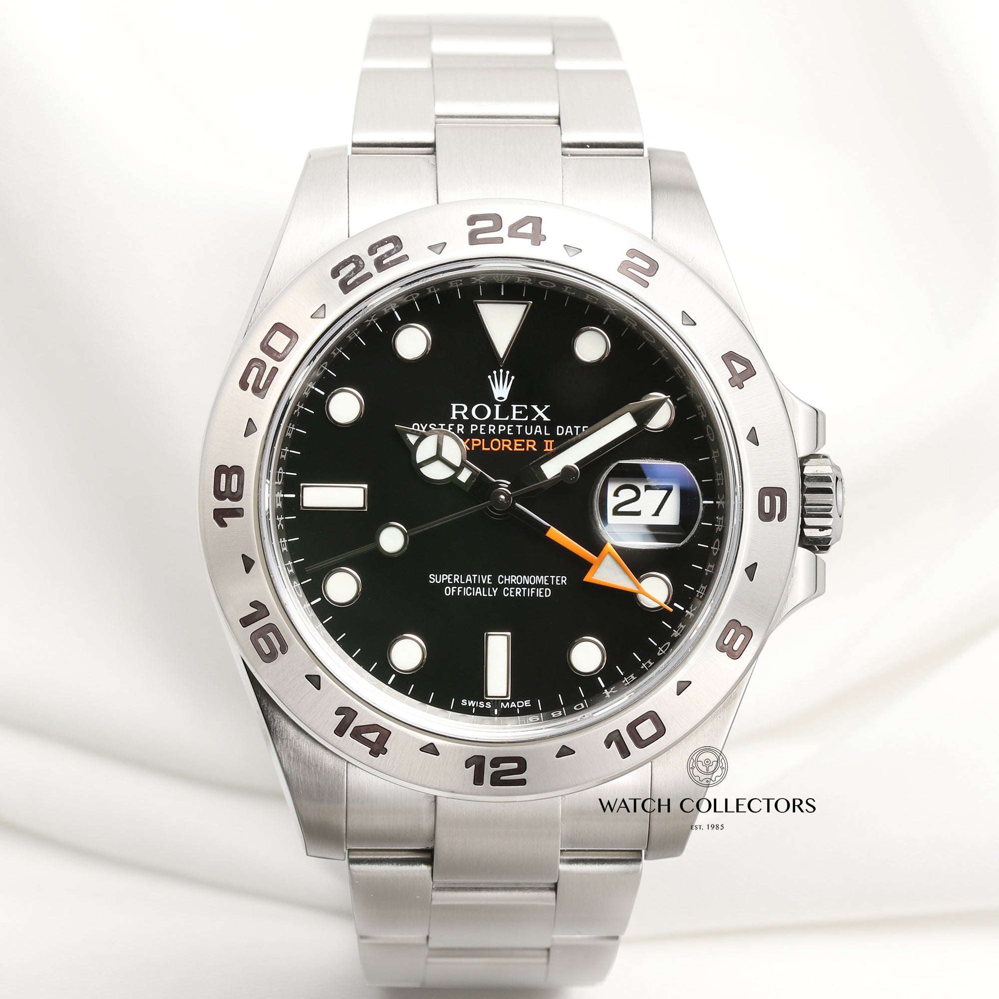 Full Set Rolex Explorer II 216570 Stainless Steel Second Hand Watch Collectors 1