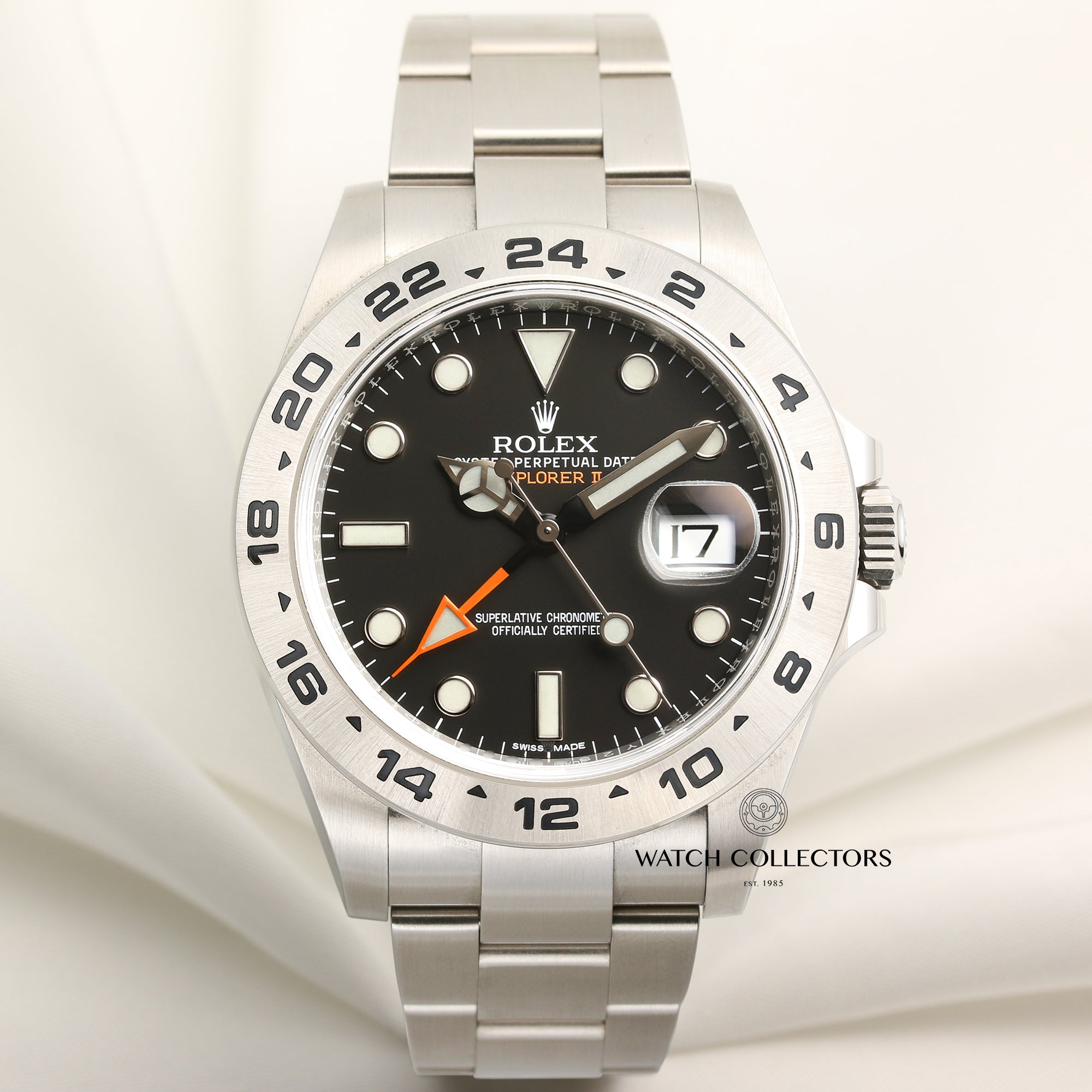 Full Set Rolex Explorer II 216570 Stainless Steel Second Hand Watch Collectors 1