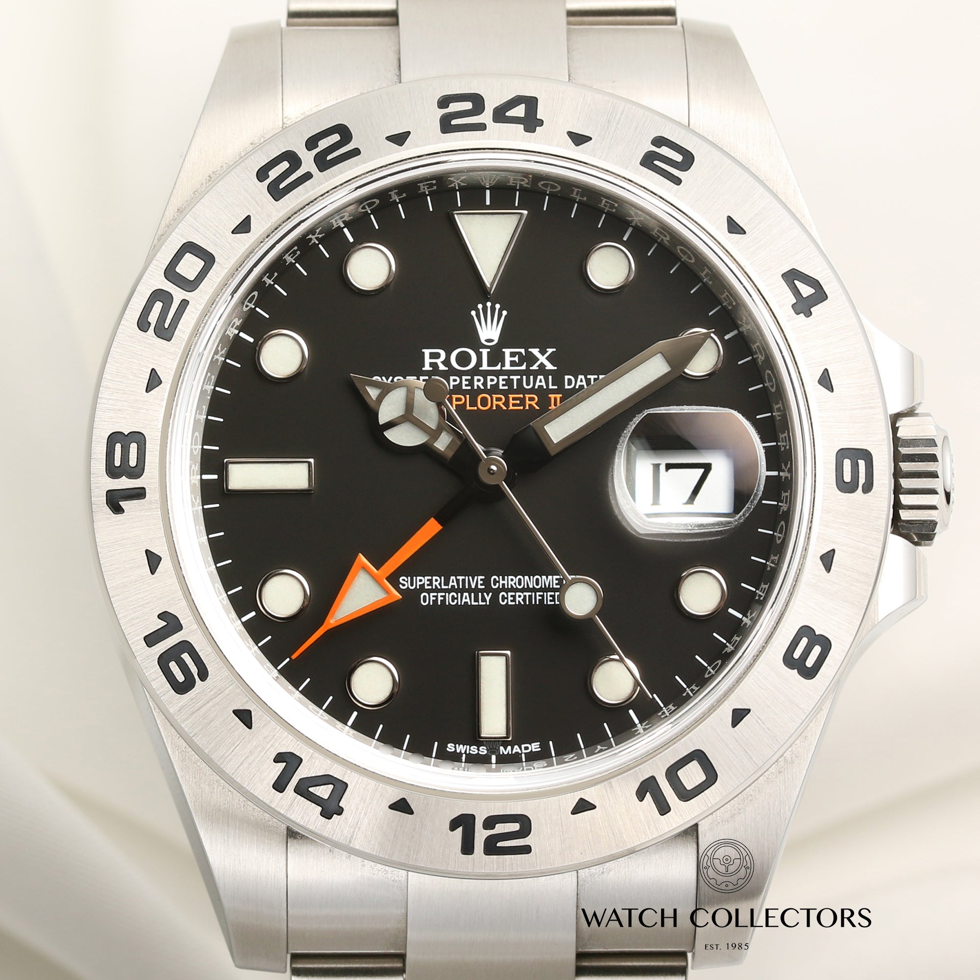 Full Set Rolex Explorer II 216570 Stainless Steel Second Hand Watch Collectors 2