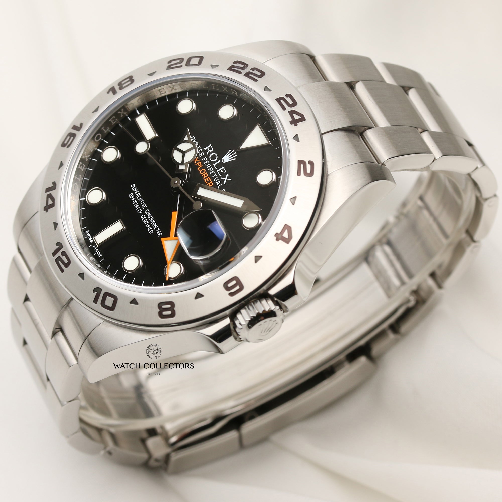 Full Set Rolex Explorer II 216570 Stainless Steel Second Hand Watch Collectors 3