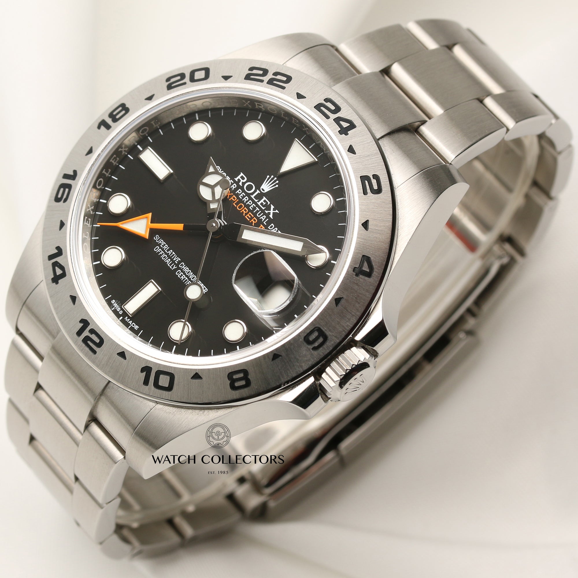 Full Set Rolex Explorer II 216570 Stainless Steel Second Hand Watch Collectors 3