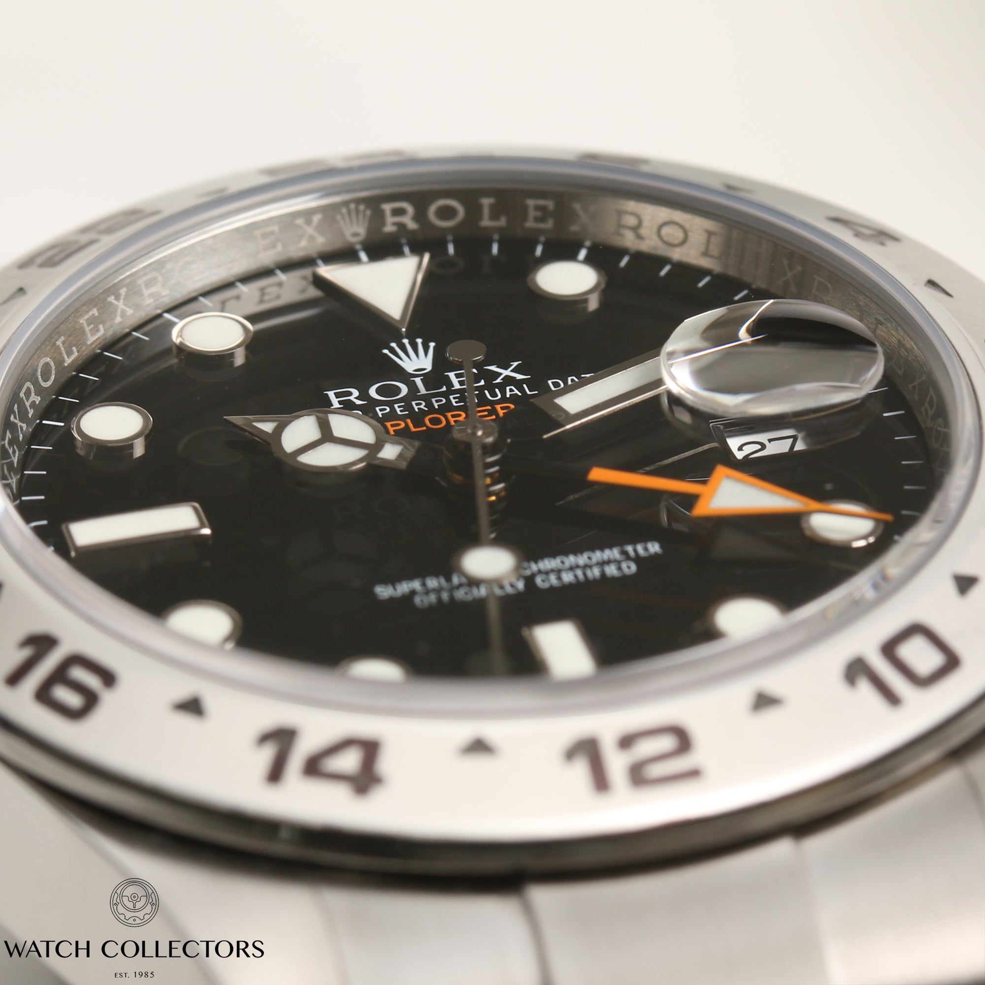 Full Set Rolex Explorer II 216570 Stainless Steel Second Hand Watch Collectors 4