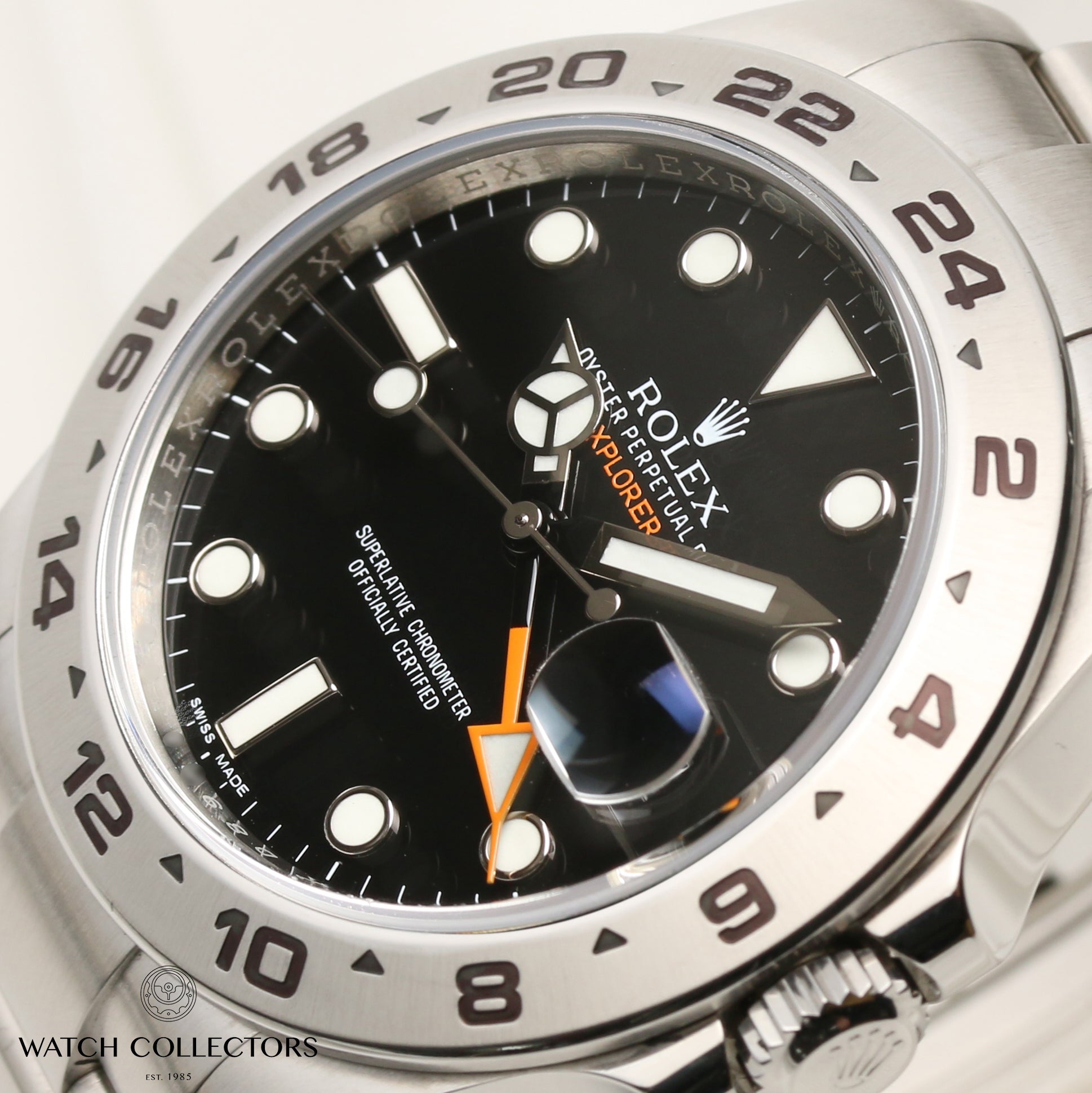 Full Set Rolex Explorer II 216570 Stainless Steel Second Hand Watch Collectors 6