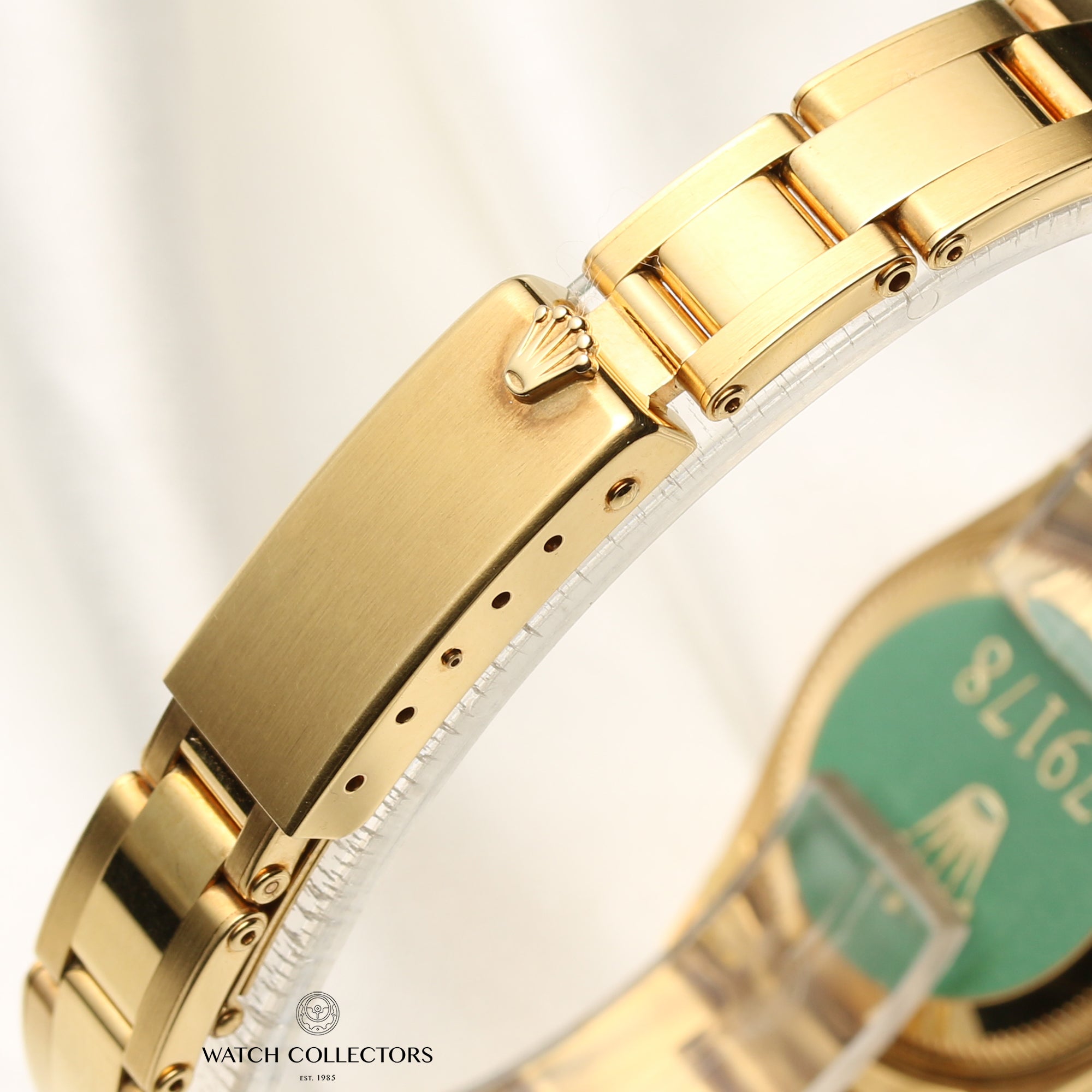 Full Set Rolex Lady DateJust 79178 18K Yellow Gold Second Hand Watch Collectors 8