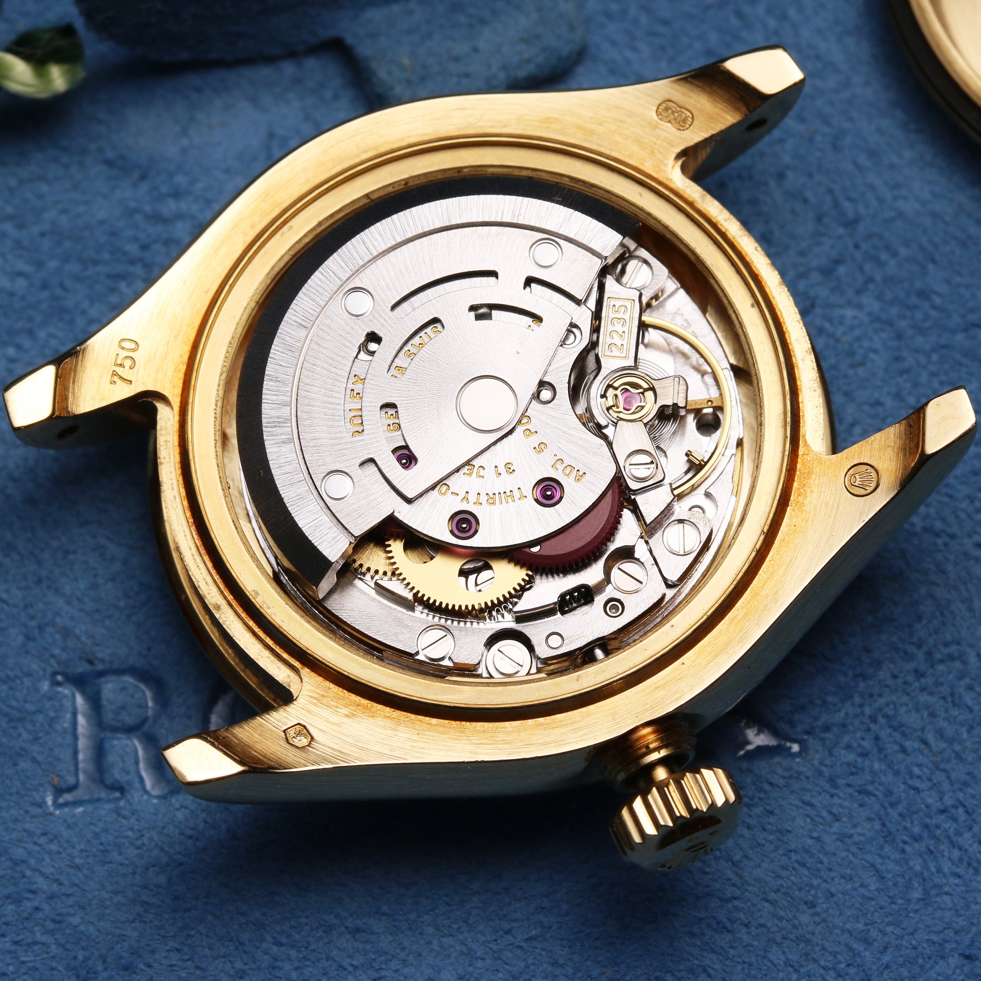 Full Set Rolex Lady DateJust Pearlmaster 80298 18K Yellow Gold MOP Diamond Dial & Bezel Second Hand Watch Collectors 9