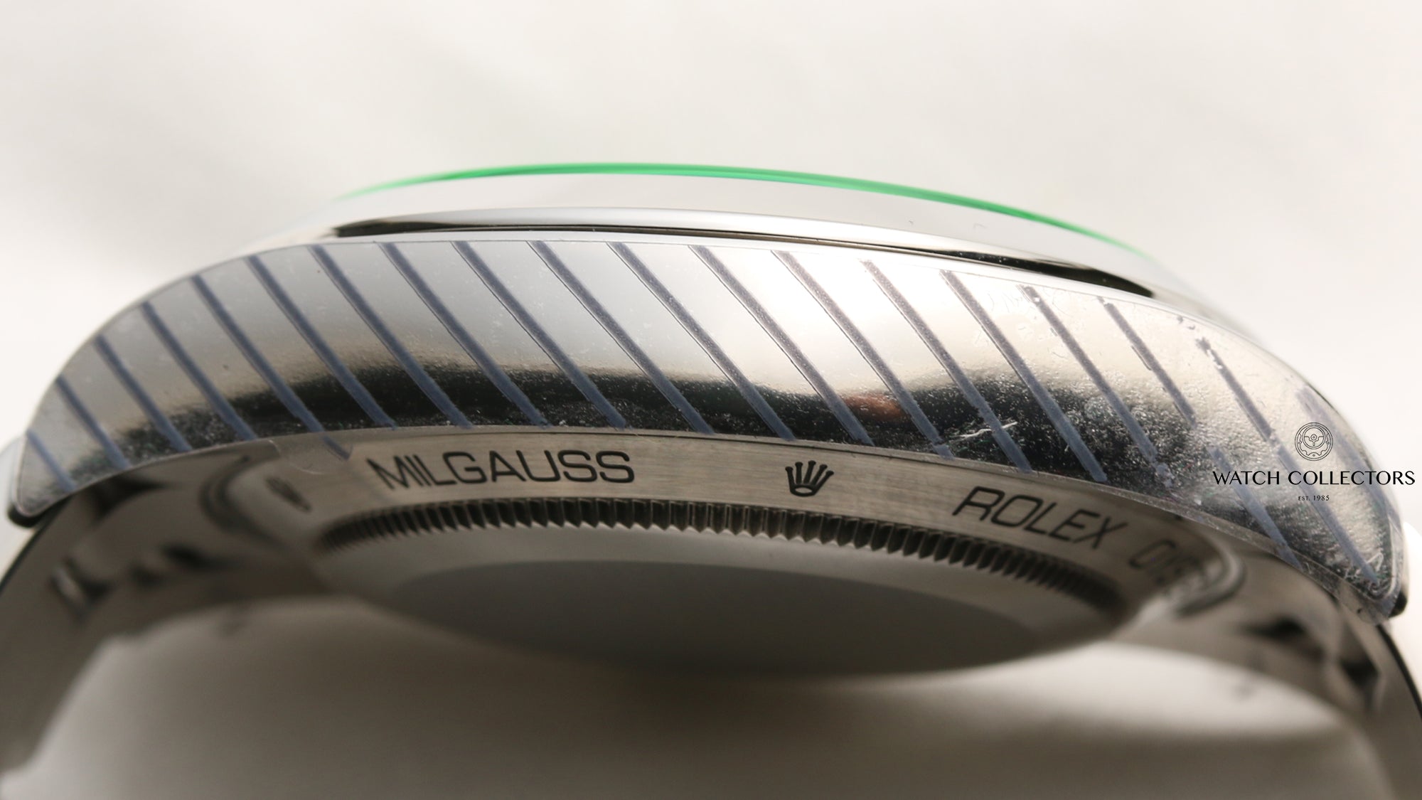 Full Set Rolex Milgauss 116400GV Stainless Steel Second Hand Watch Collectors 6