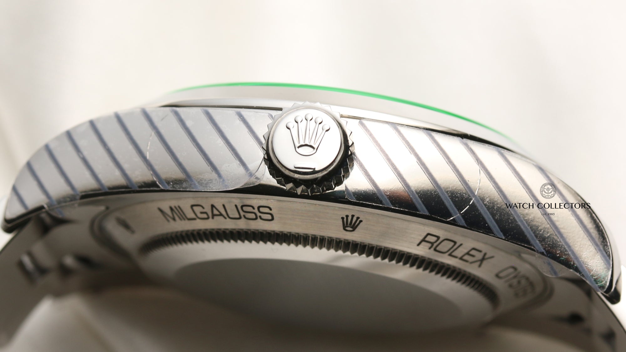 Full Set Rolex Milgauss 116400GV Stainless Steel Second Hand Watch Collectors 7