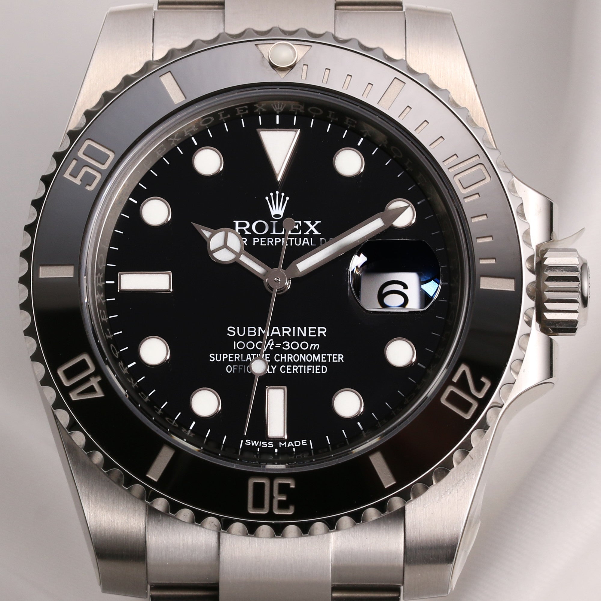Full Set Rolex Submariner 116610LN Ceramic Stainless Steel Second Hand Watch Collectors 2