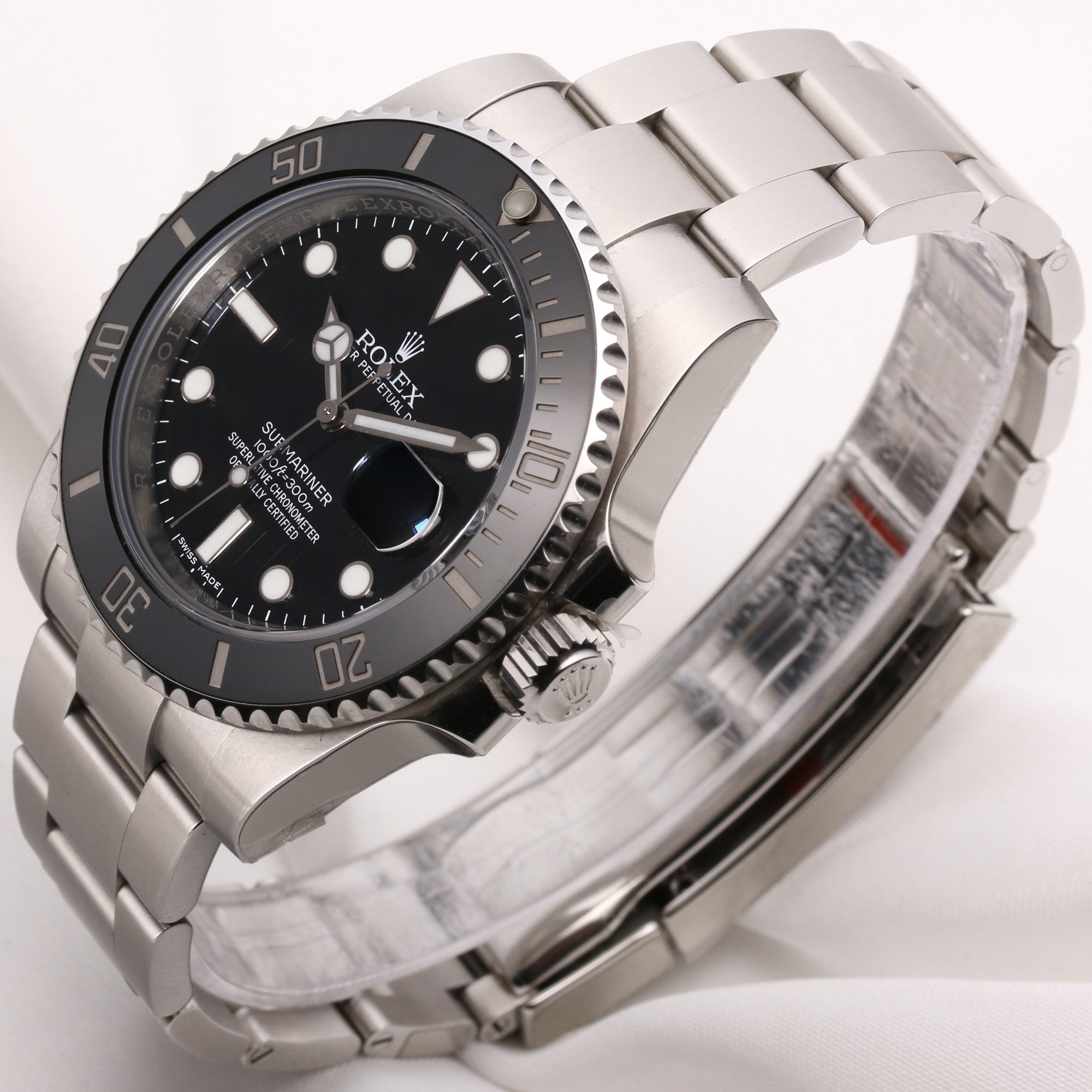 Full Set Rolex Submariner 116610LN Ceramic Stainless Steel Second Hand Watch Collectors 3