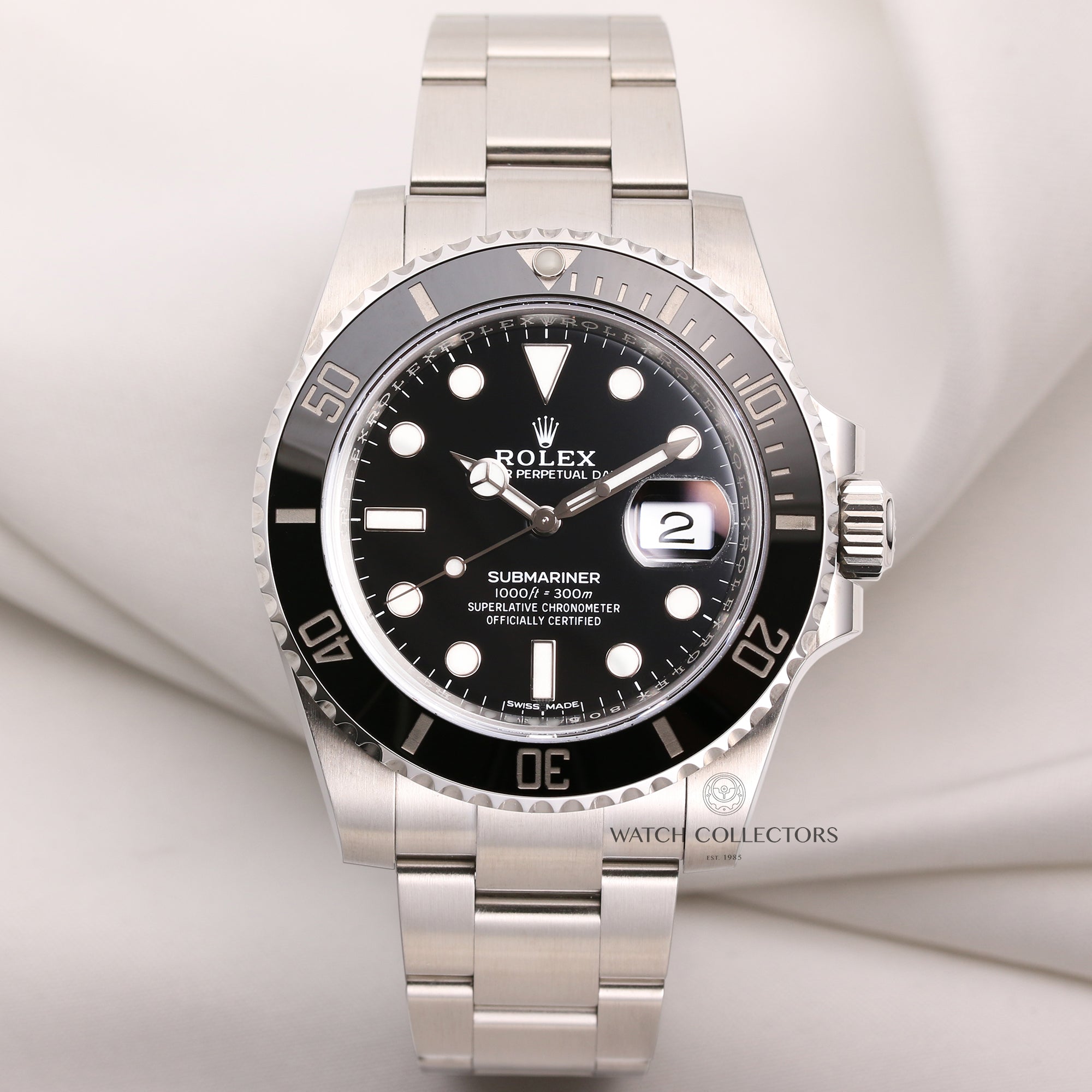 Full-Set-Rolex-Submariner-116610LN-Stainless-Steel-Second-Hand-Watch-Collectors-1