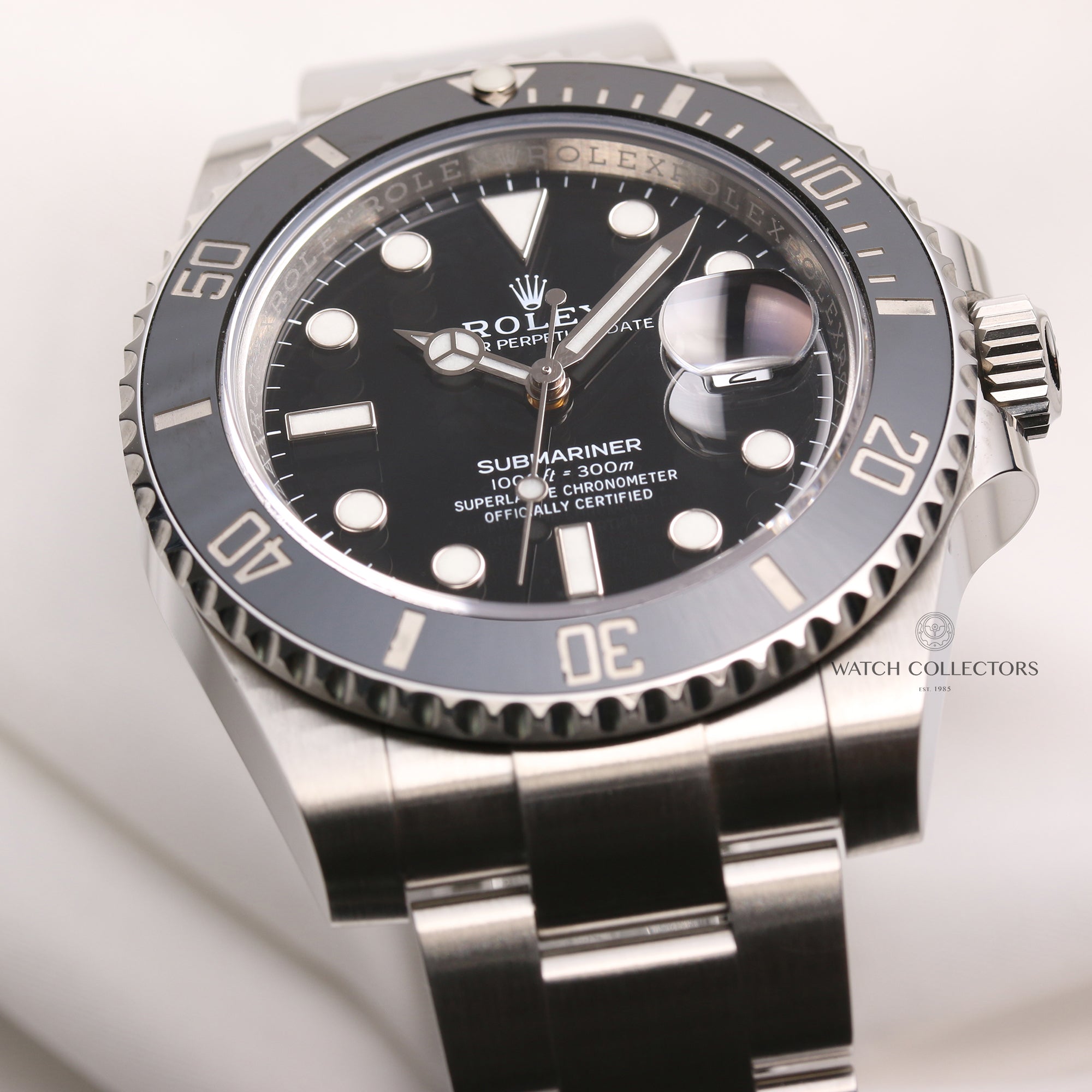 Full-Set-Rolex-Submariner-116610LN-Stainless-Steel-Second-Hand-Watch-Collectors-5