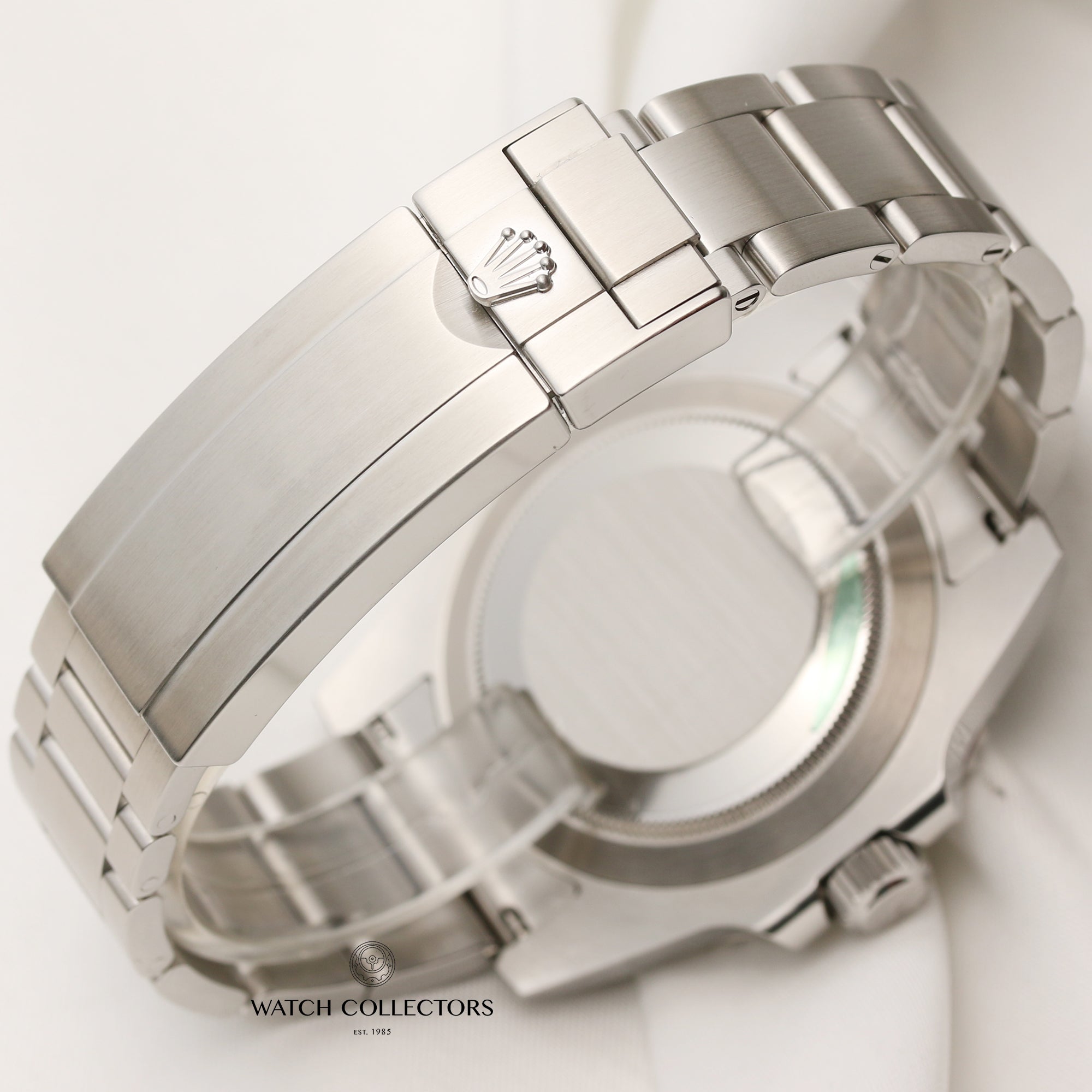 Full-Set Rolex Submariner 116610LV Green Dial & Bezel Stainless Steel Second Hand Watch Collectors 7