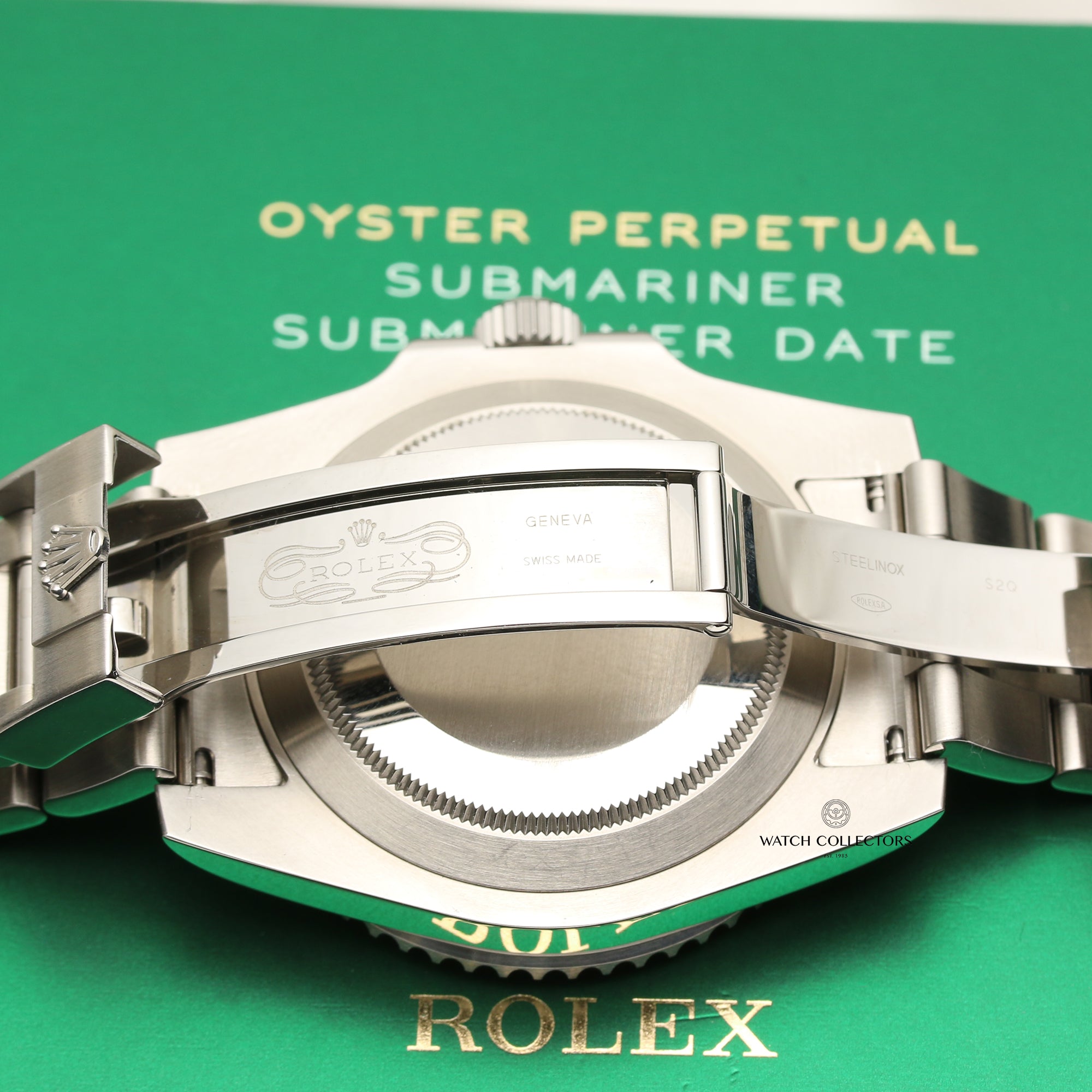 Full Set Rolex Submariner 116610LV Hulk Stainless Steel Second Hand Watch Collectors 8