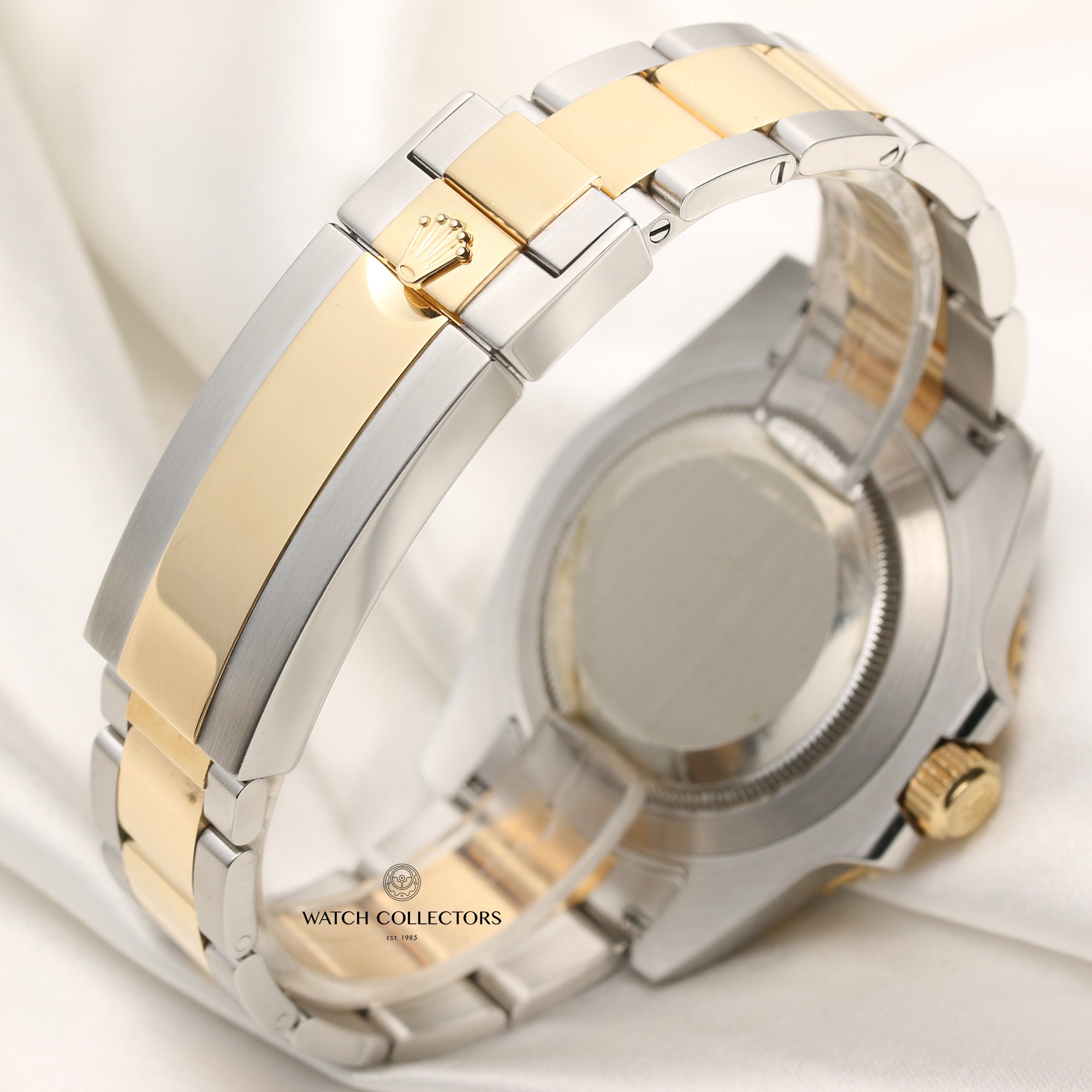 Full Set Rolex Submariner 116613LB Blue Ceramic Steel & Gold Second Hand Watch Collectors 7