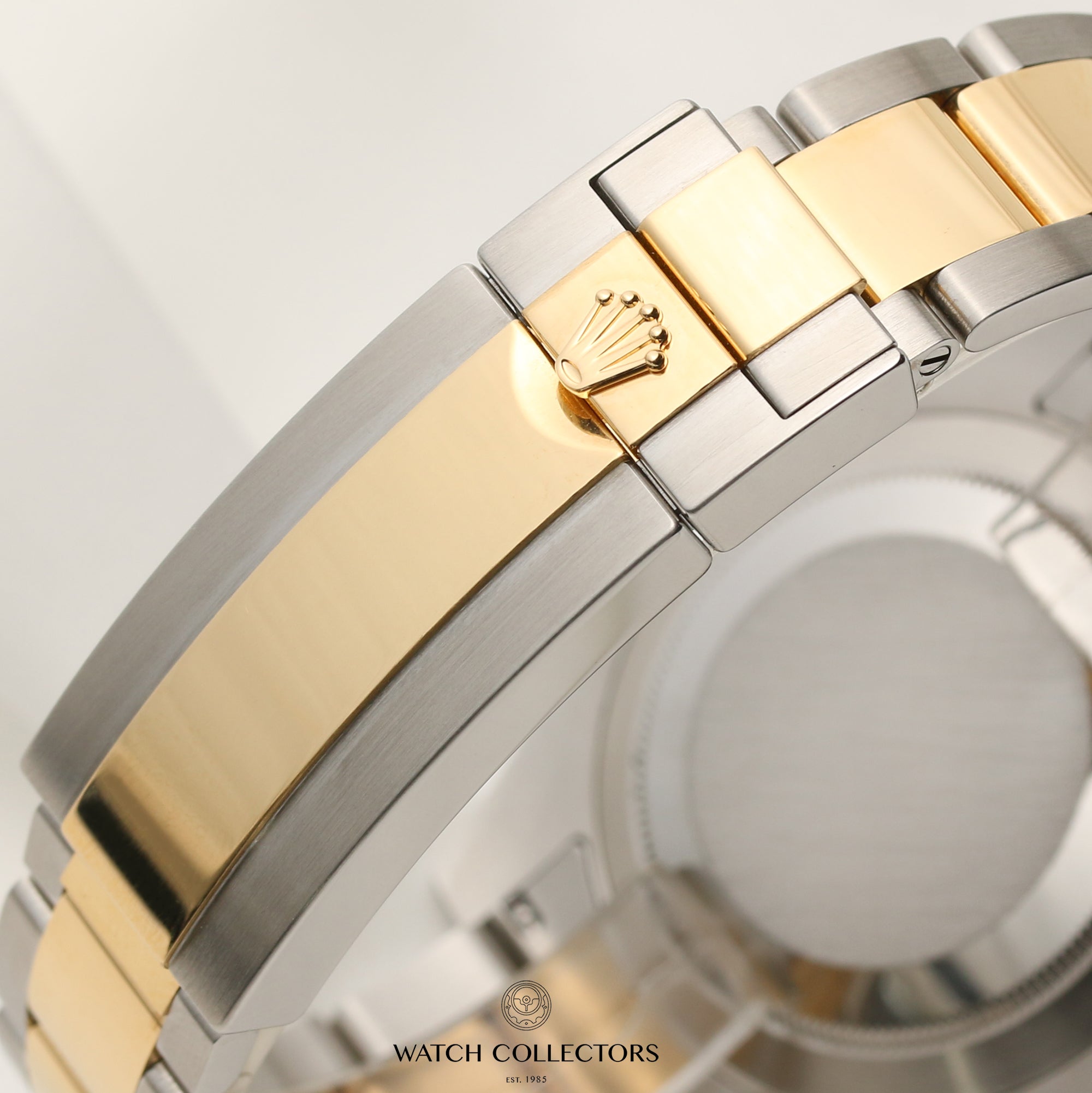 Full Set Rolex Submariner 116613LB Steel & Gold Blue Bezel Second Hand Watch Collectors 9