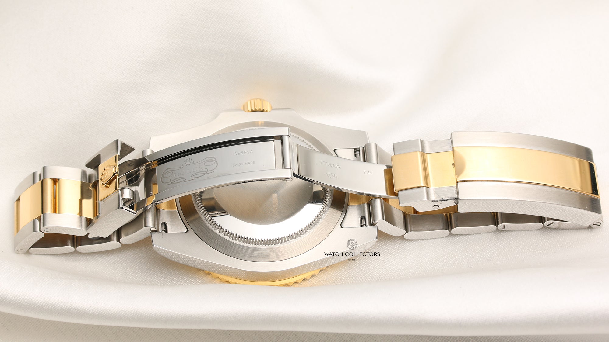 Full Set Rolex Submariner 116613LN Steel & Gold Black Second Hand Watch Collectors 7