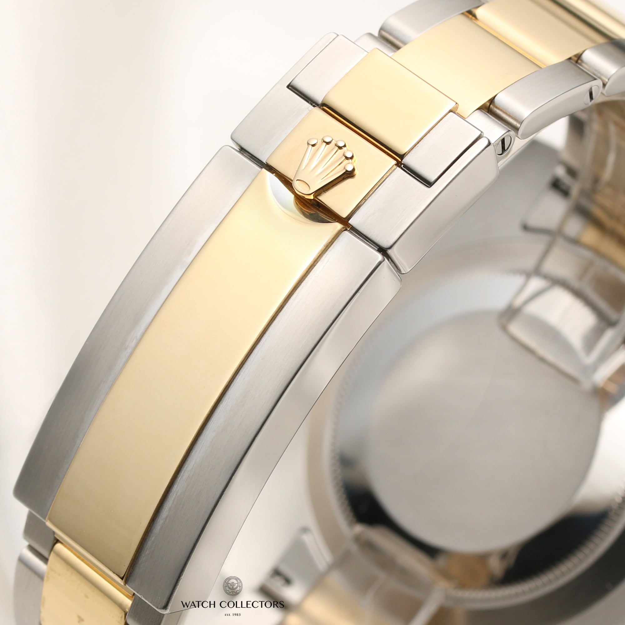 Full Set Rolex Submariner 116613LN Steel & Gold Black Second Hand Watch Collectors 8