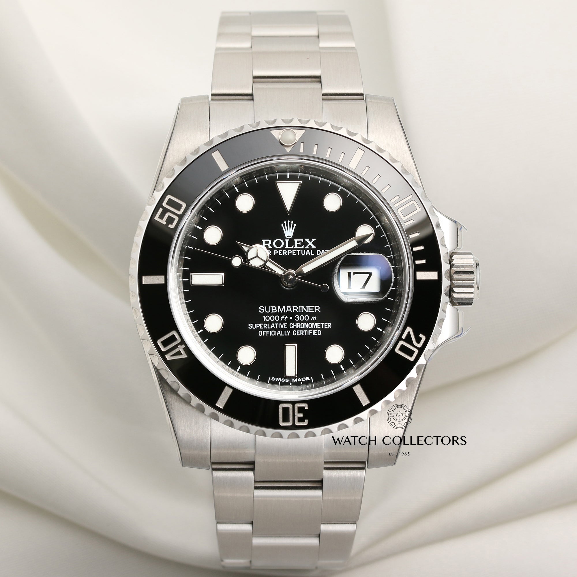 Full Set Service Sealed Rolex Submariner 116610LN Stainless Steel Second Hand Watch Collectors 1