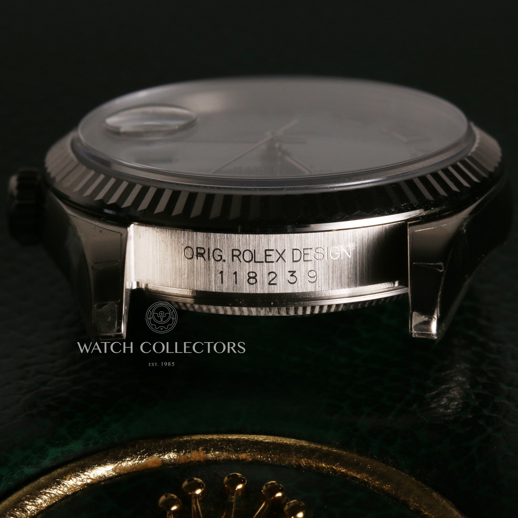 Full-Set-Unworn-Day-Date-118239-18K-White-Gold-Second-Hand-Watch-Collectors-11