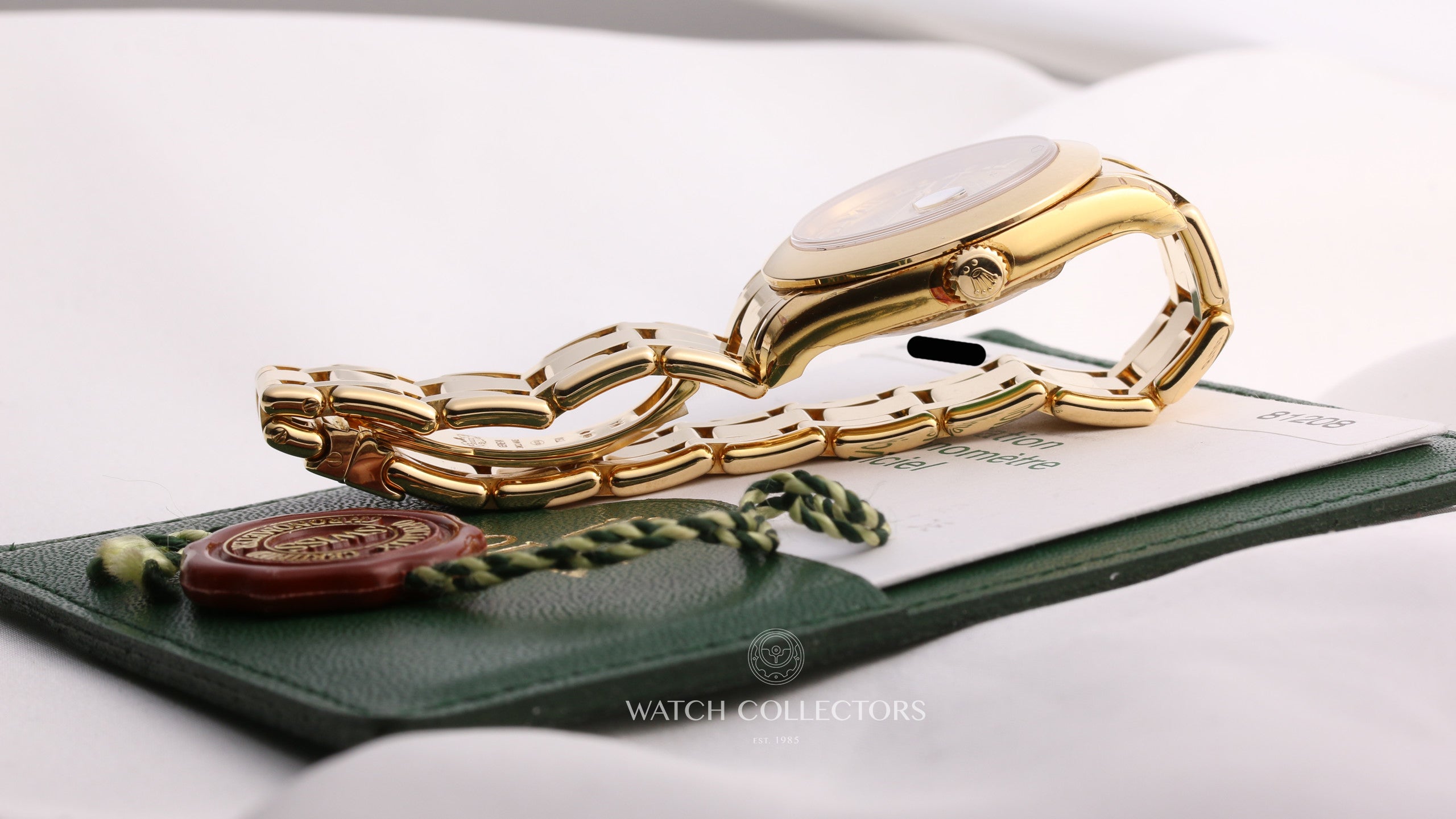 Full-Set-Unworn-Rolex-DateJust-PearlMaster-Masterpiece-81208-18K-Yellow-Gold-Midsize-Second-Hand-Watch-Collectors-10